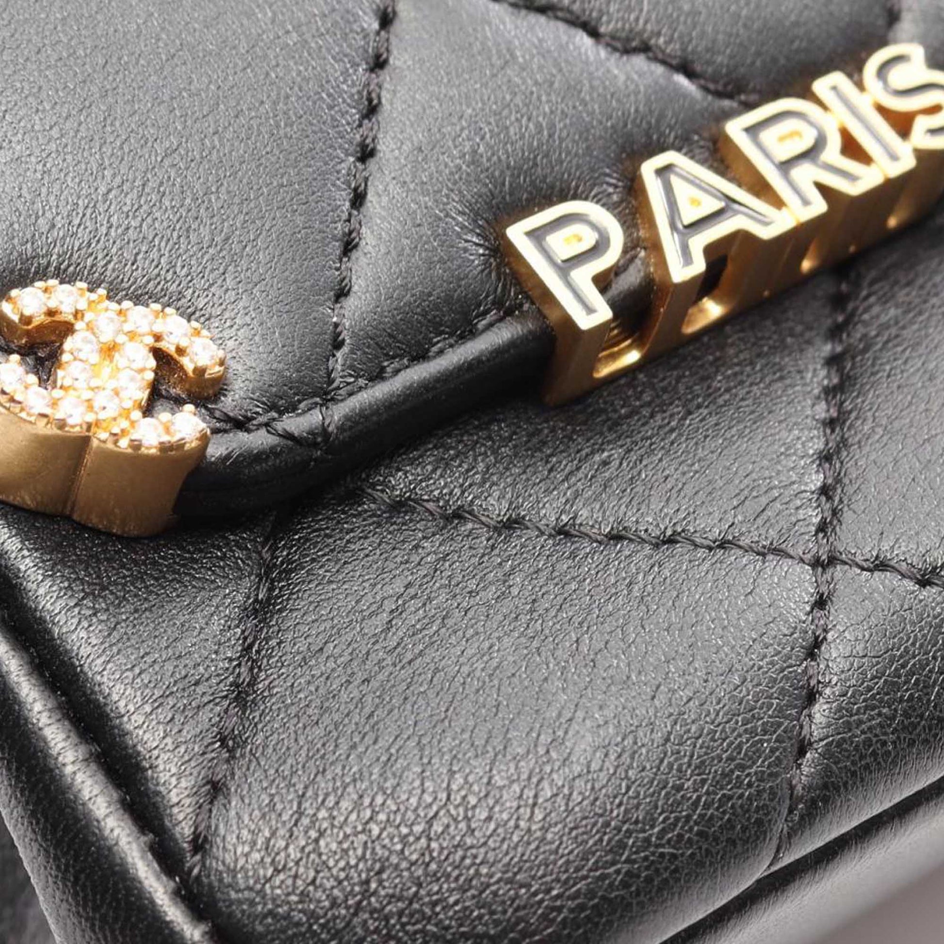 Chanel Quilted Lambskin Paris Monaco Flap
