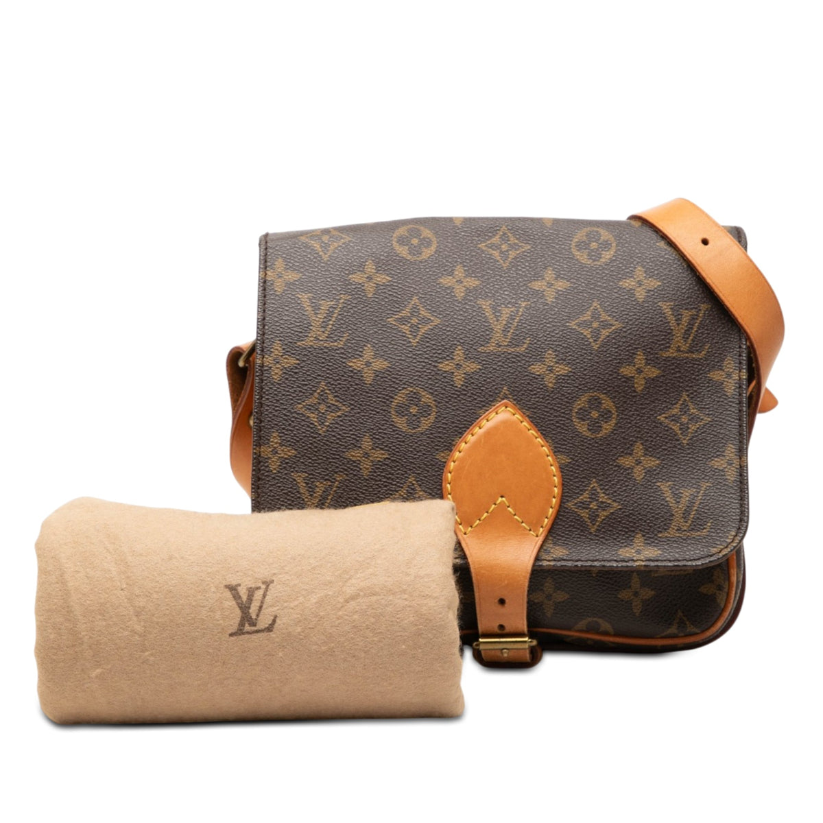 Louis Vuitton Monogram Cartouchiere MM