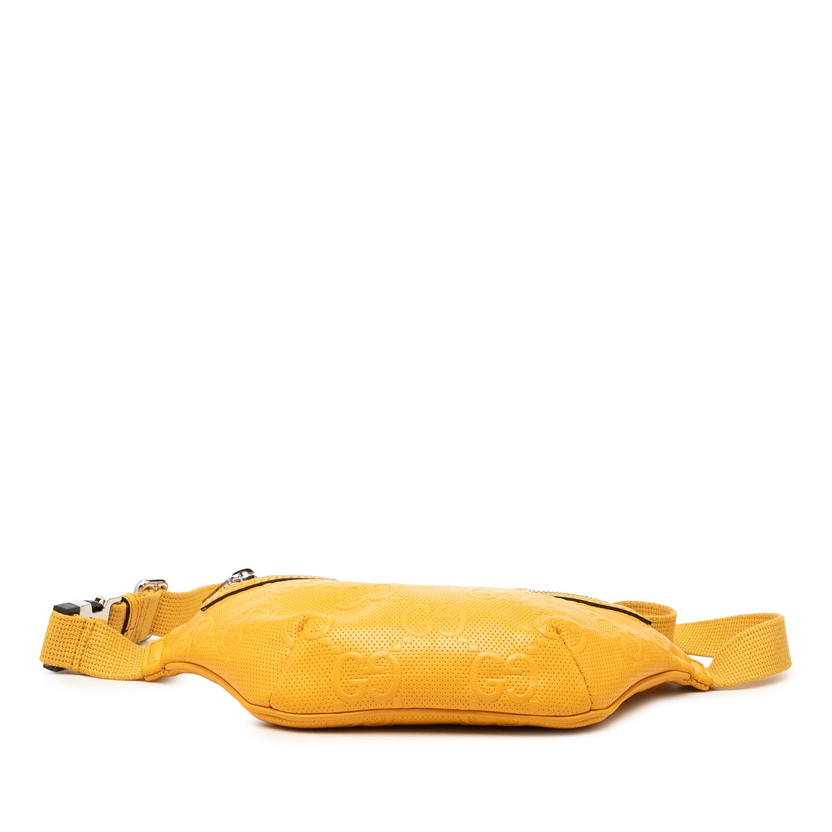 Gucci GG Embossed Perforated Calfskin Belt Bag