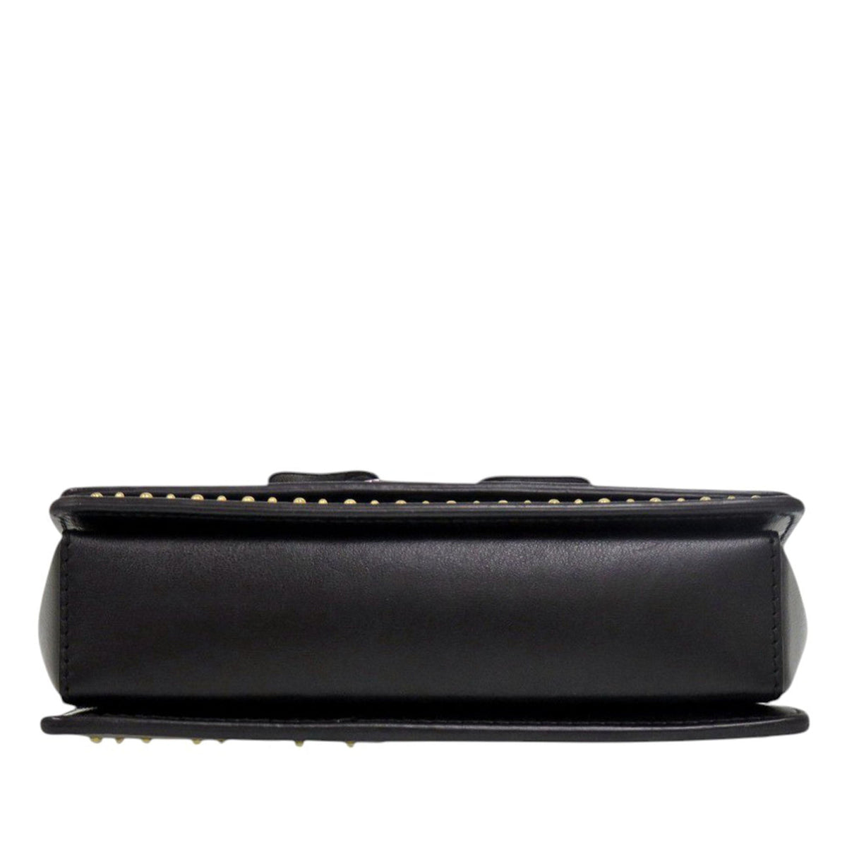Ferragamo Studded Leather Ladybug Vara Bow Crossbody
