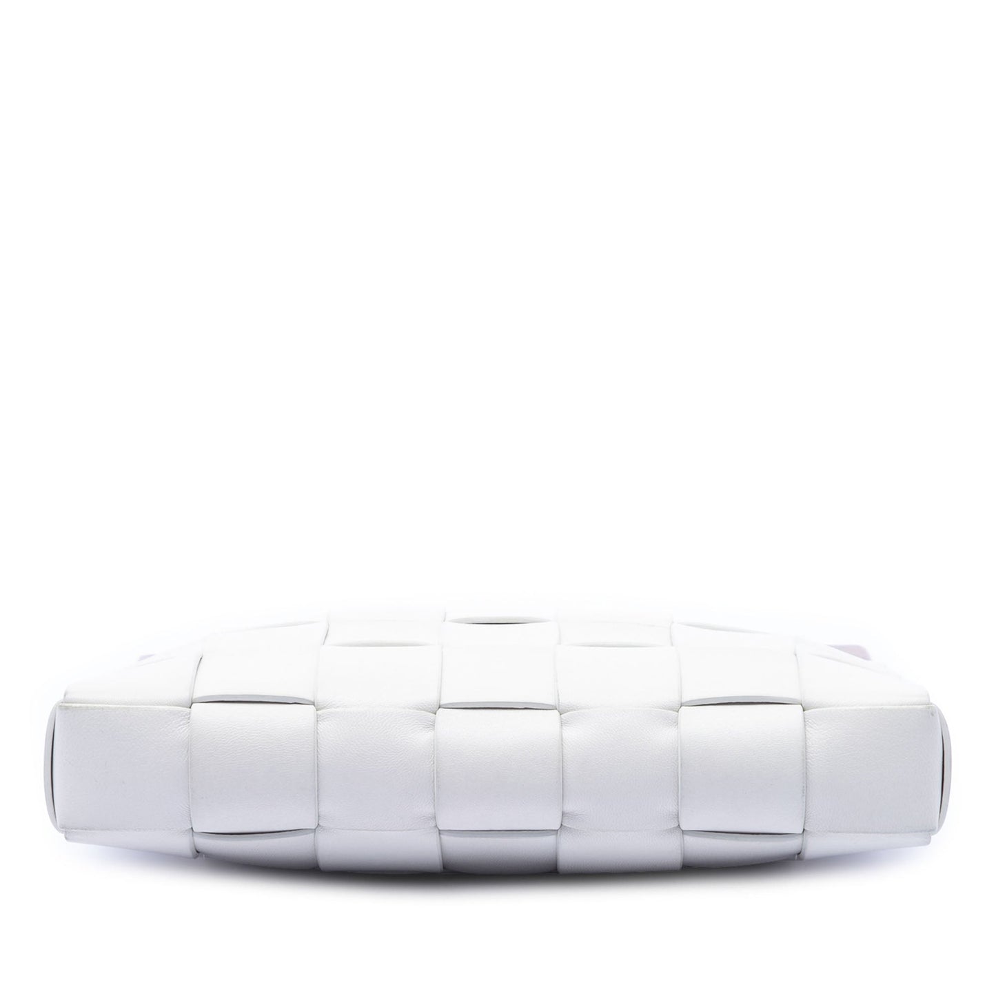 Bottega Veneta Lambskin Maxi Intrecciato The Snap Clutch