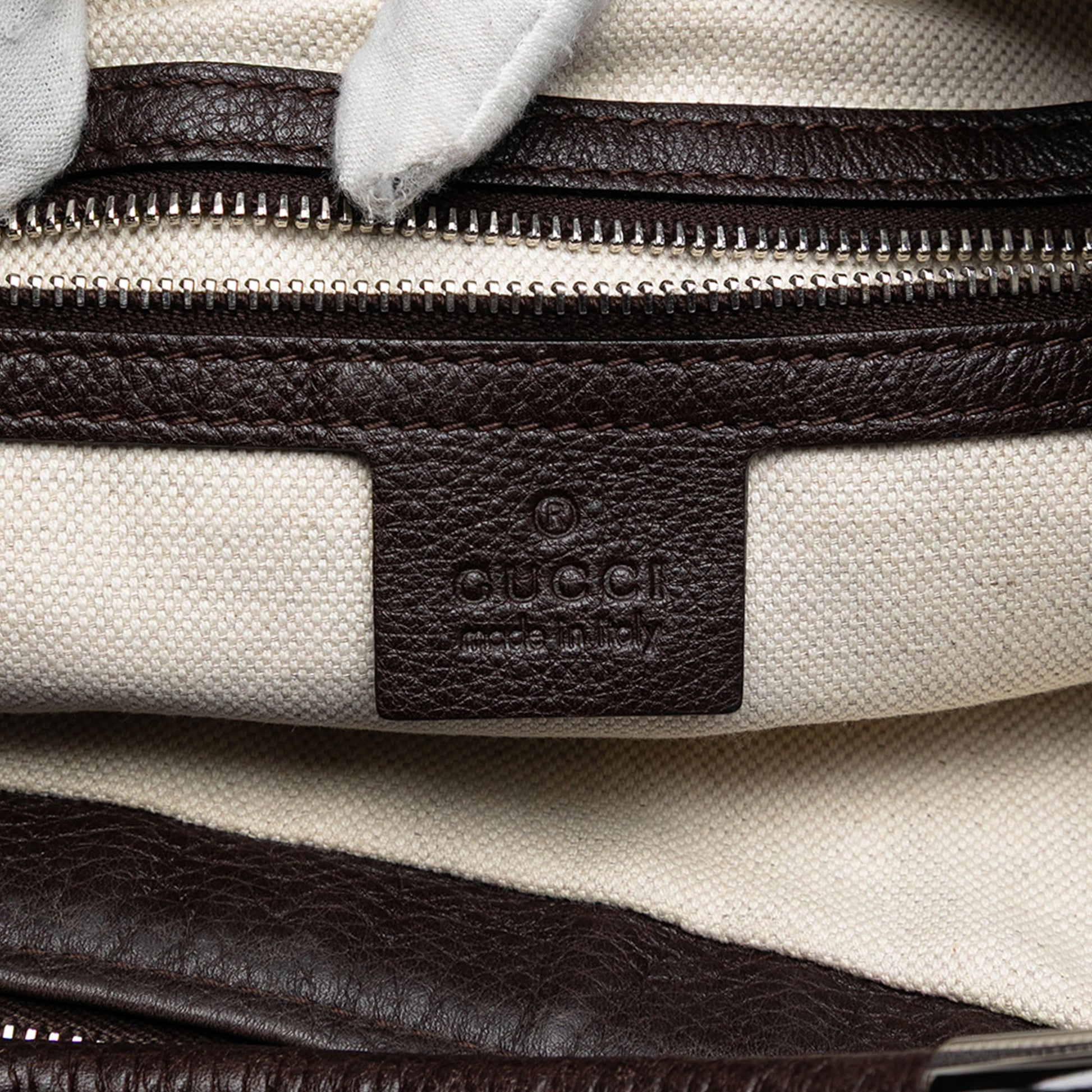 Gucci GG Canvas Techno Horsebit Hobo