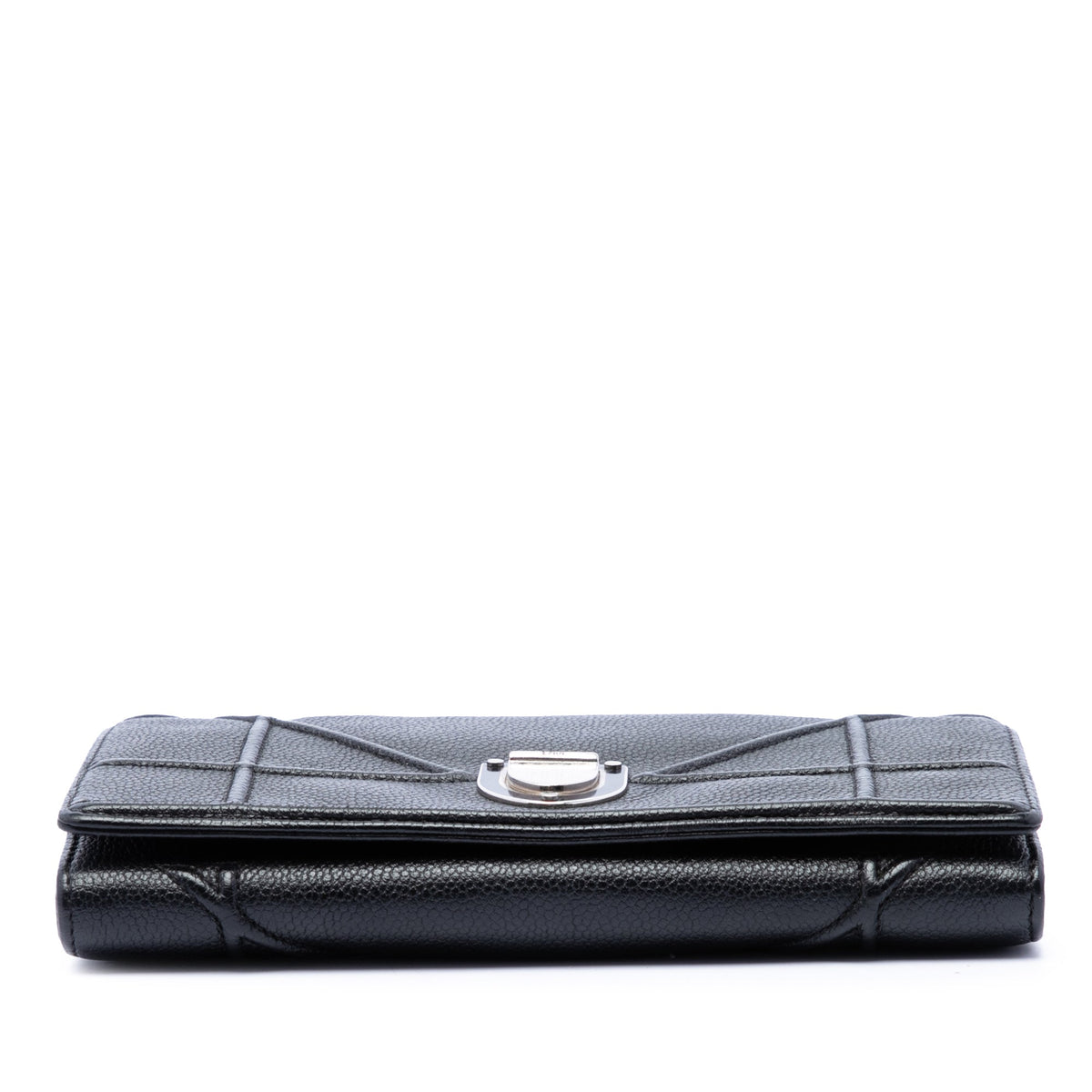 Dior Grained Calfskin Diorama Croisiere Wallet on Chain