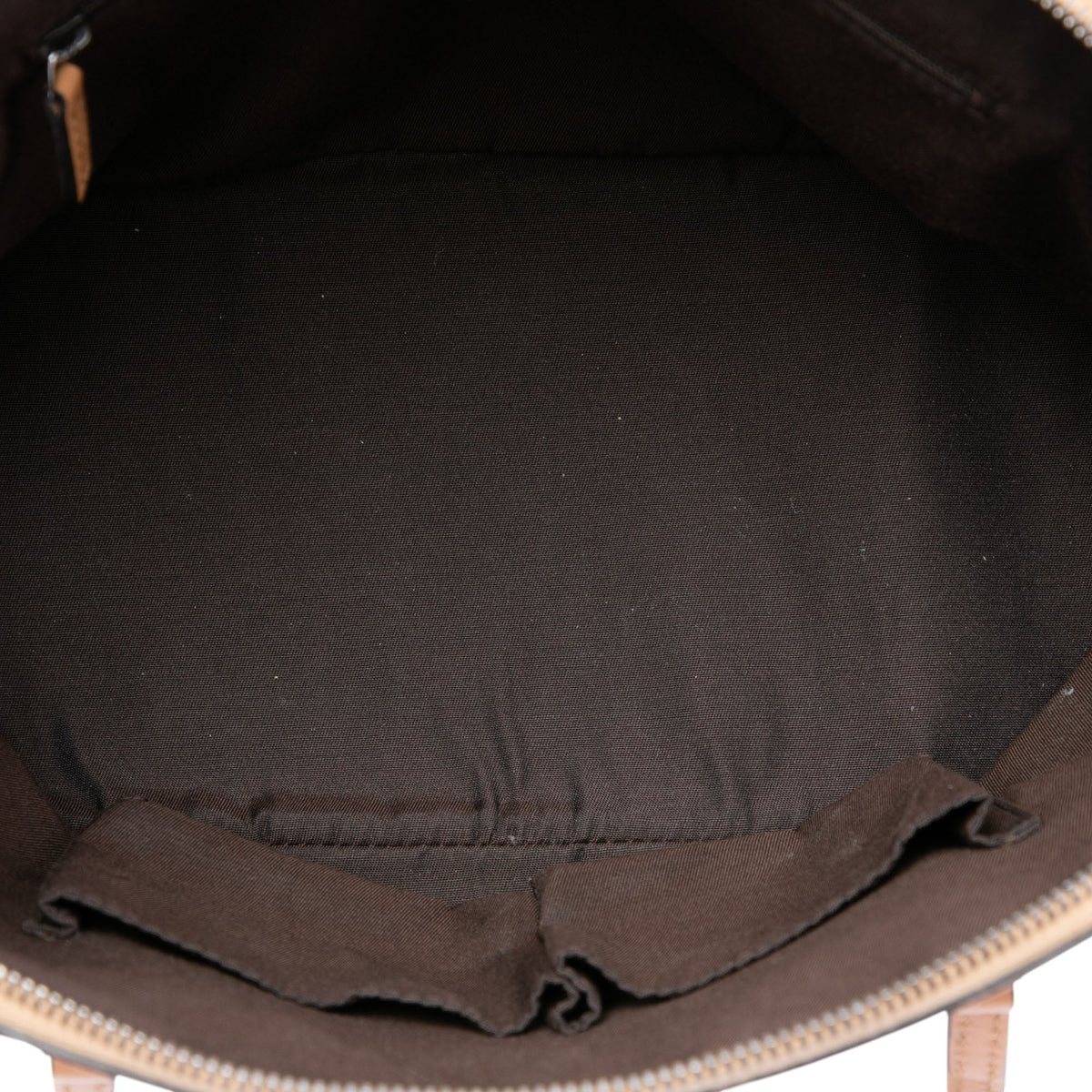 Gucci Medium Guccissima Dome Satchel — Brown