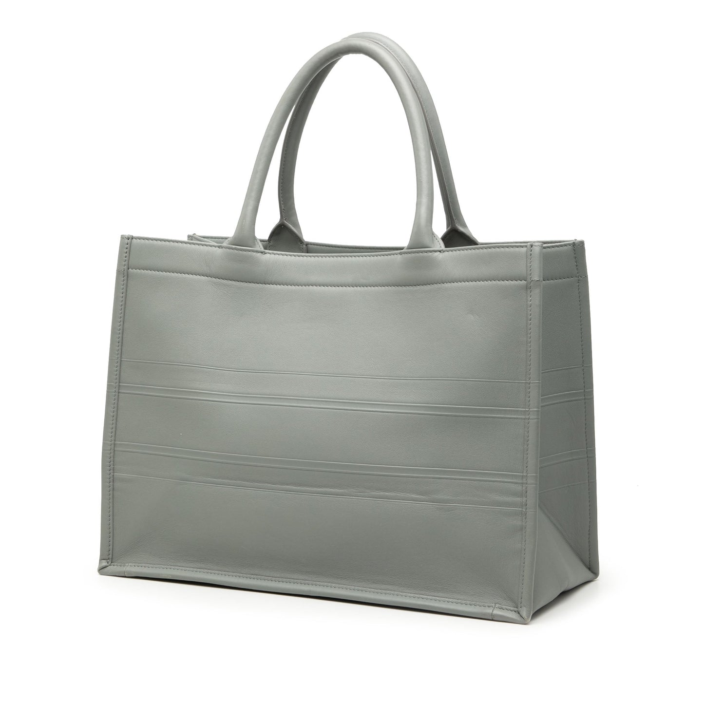 Dior Medium Embossed Leather Book Tote
