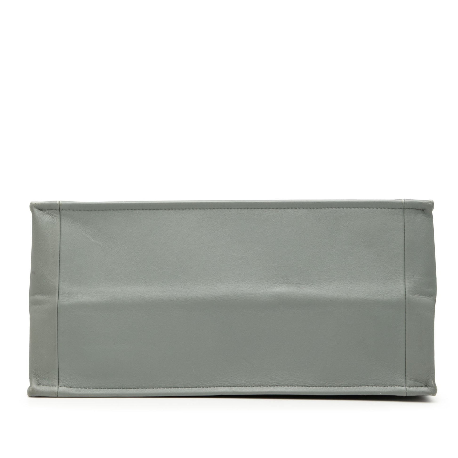Dior Medium Embossed Leather Book Tote