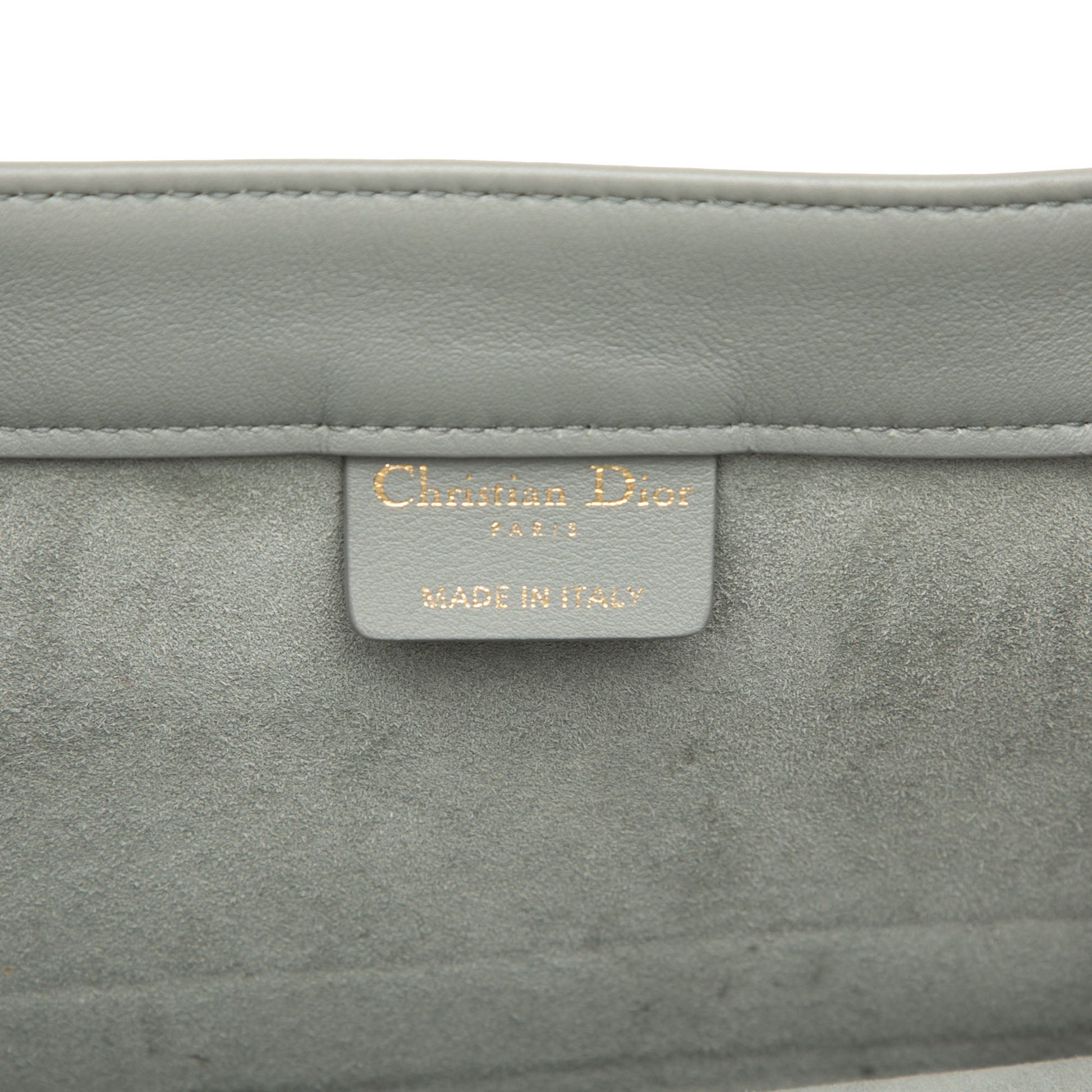 Dior Medium Embossed Leather Book Tote