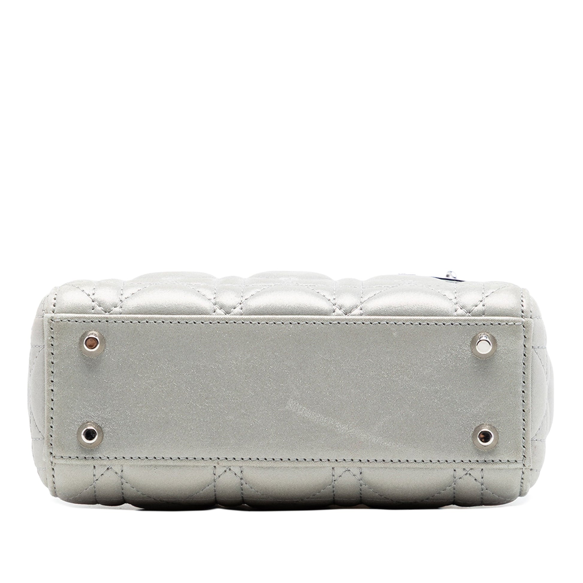Dior Mini Iridescent Lambskin Cannage Lady Dior