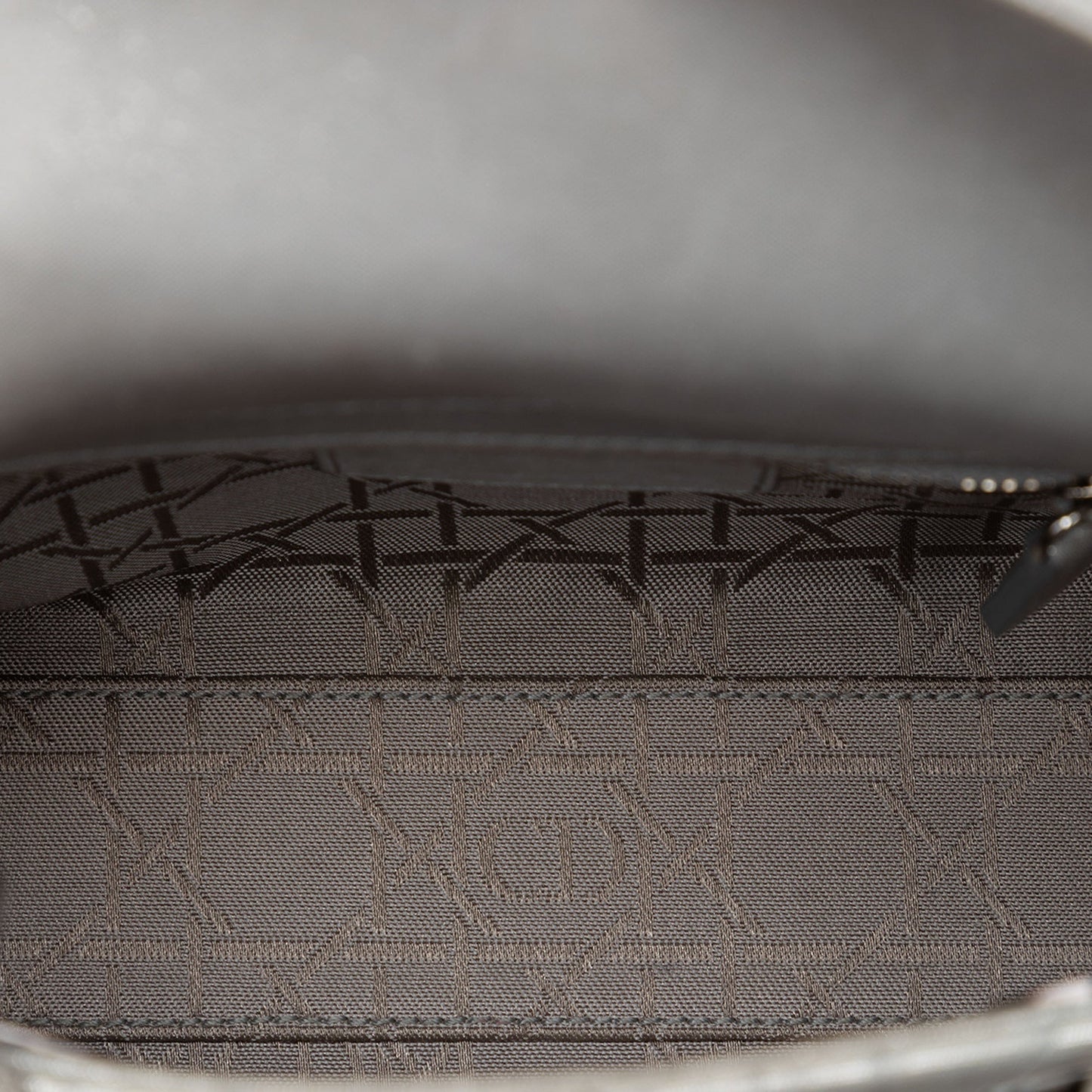 Dior Mini Iridescent Lambskin Cannage Lady Dior