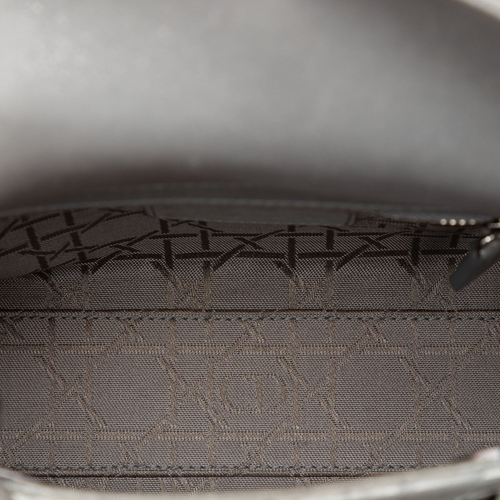 Dior Mini Iridescent Lambskin Cannage Lady Dior