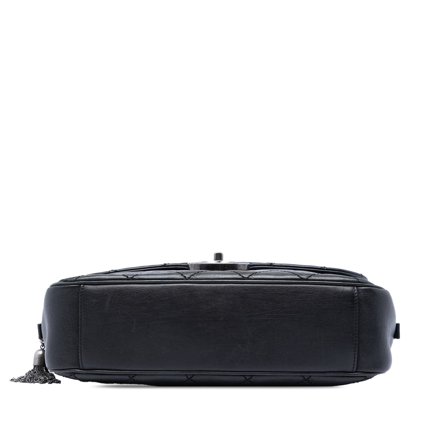 Chanel Paris Edinburgh Jumbo Quilted Calfskin Coco Sporran Flap