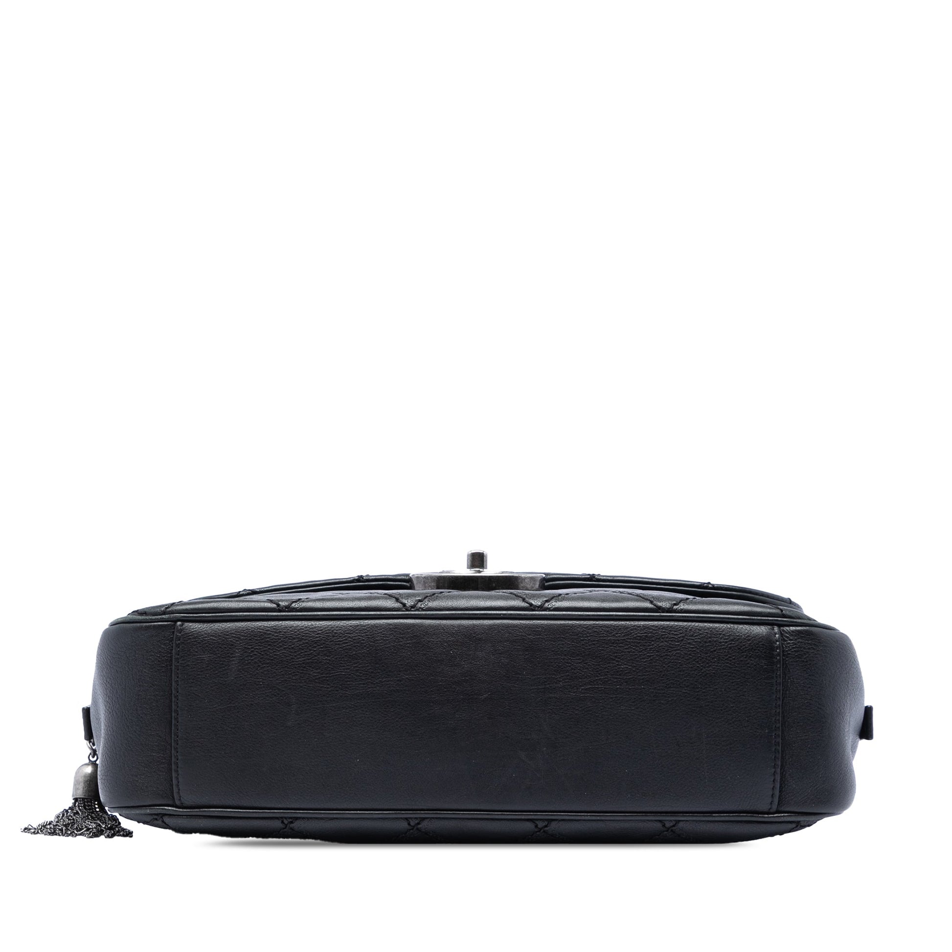 Chanel Paris Edinburgh Jumbo Quilted Calfskin Coco Sporran Flap