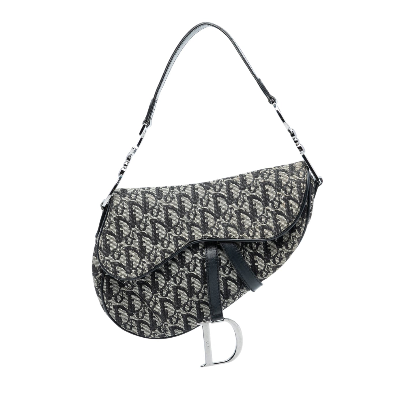 Dior Diorissimo Canvas Saddle Bag