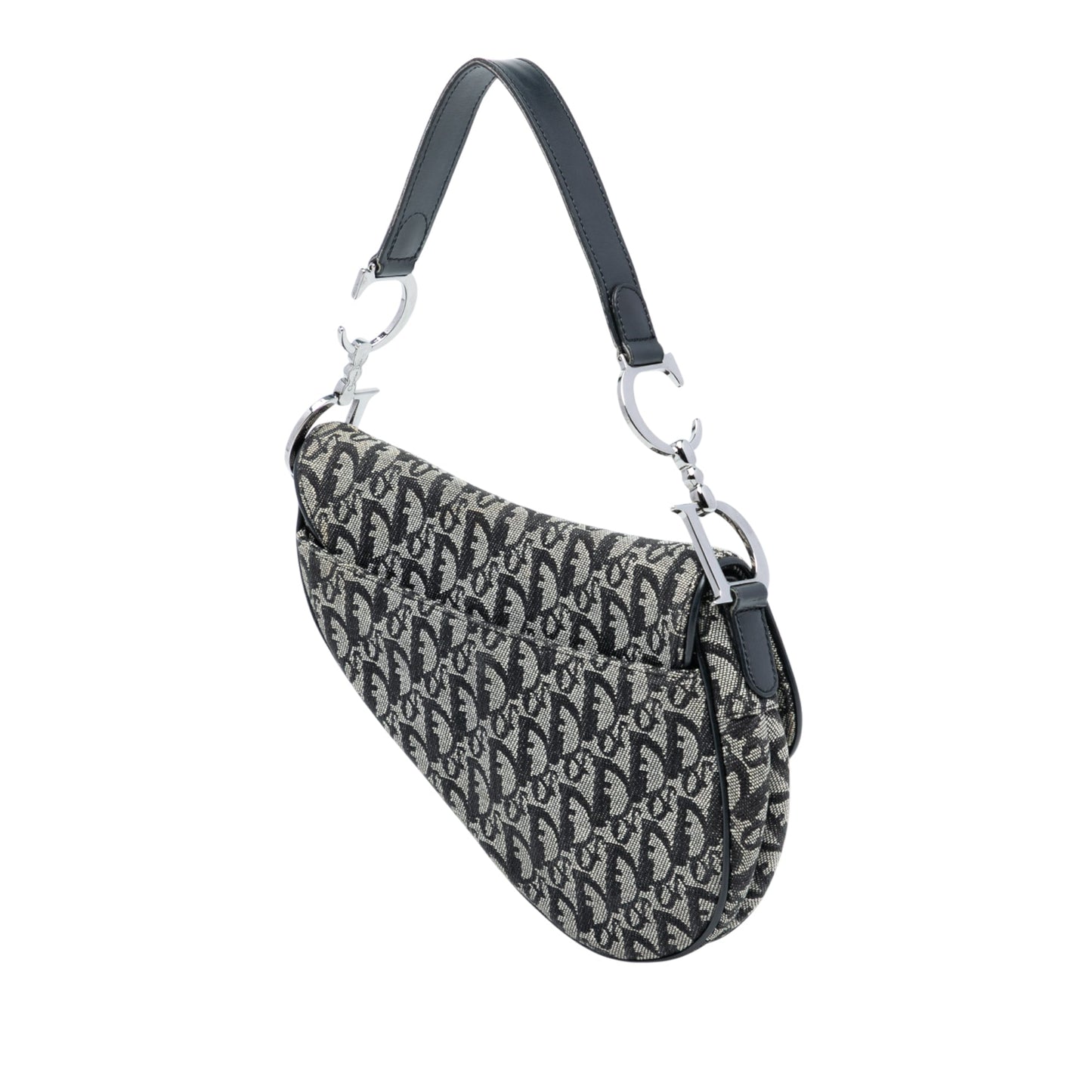 Dior Diorissimo Canvas Saddle Bag