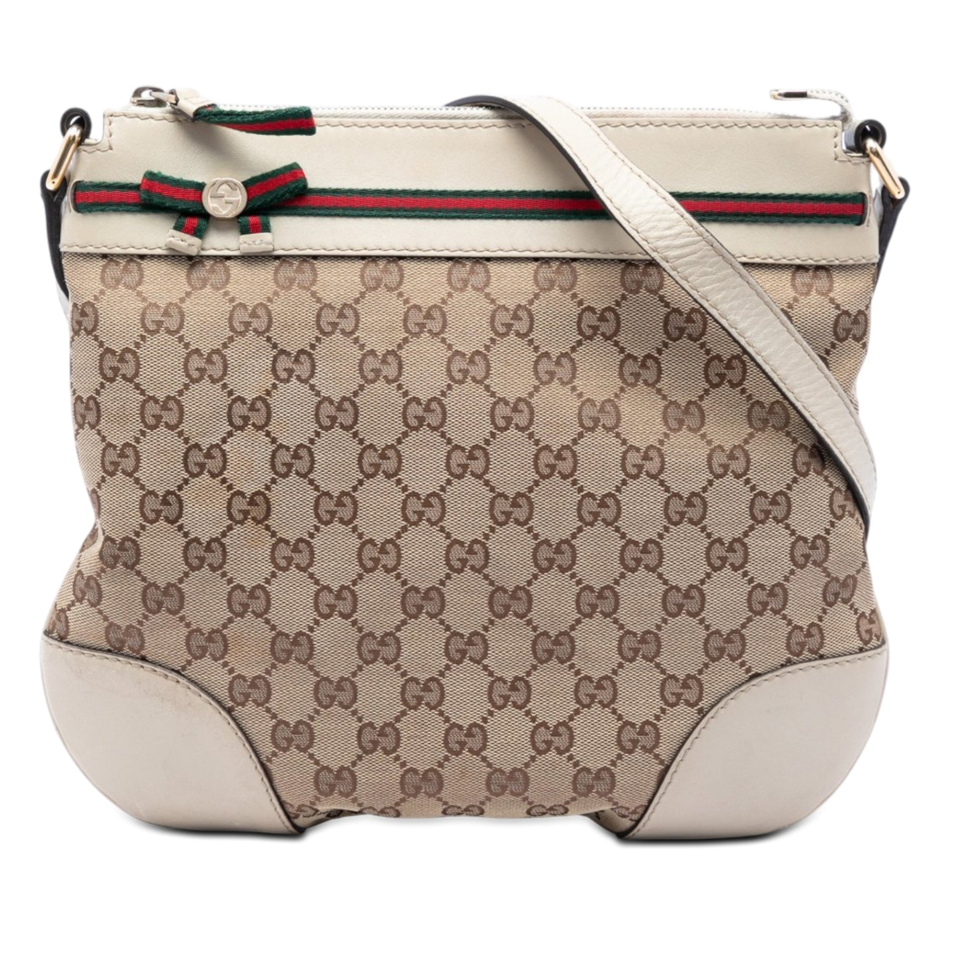 Gucci GG Canvas Web Mayfair Crossbody