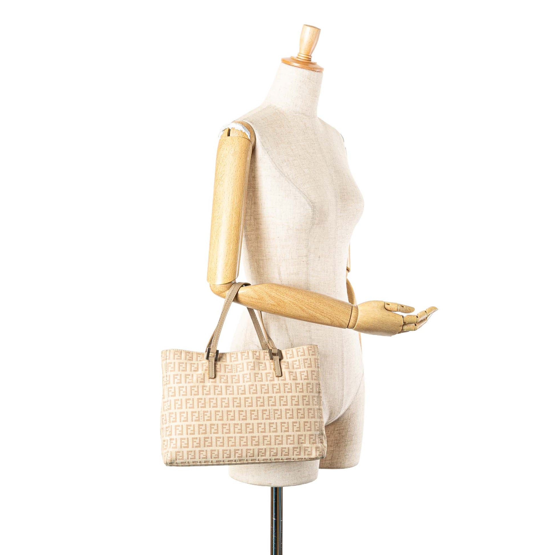 Fendi Zucchino Canvas Tote