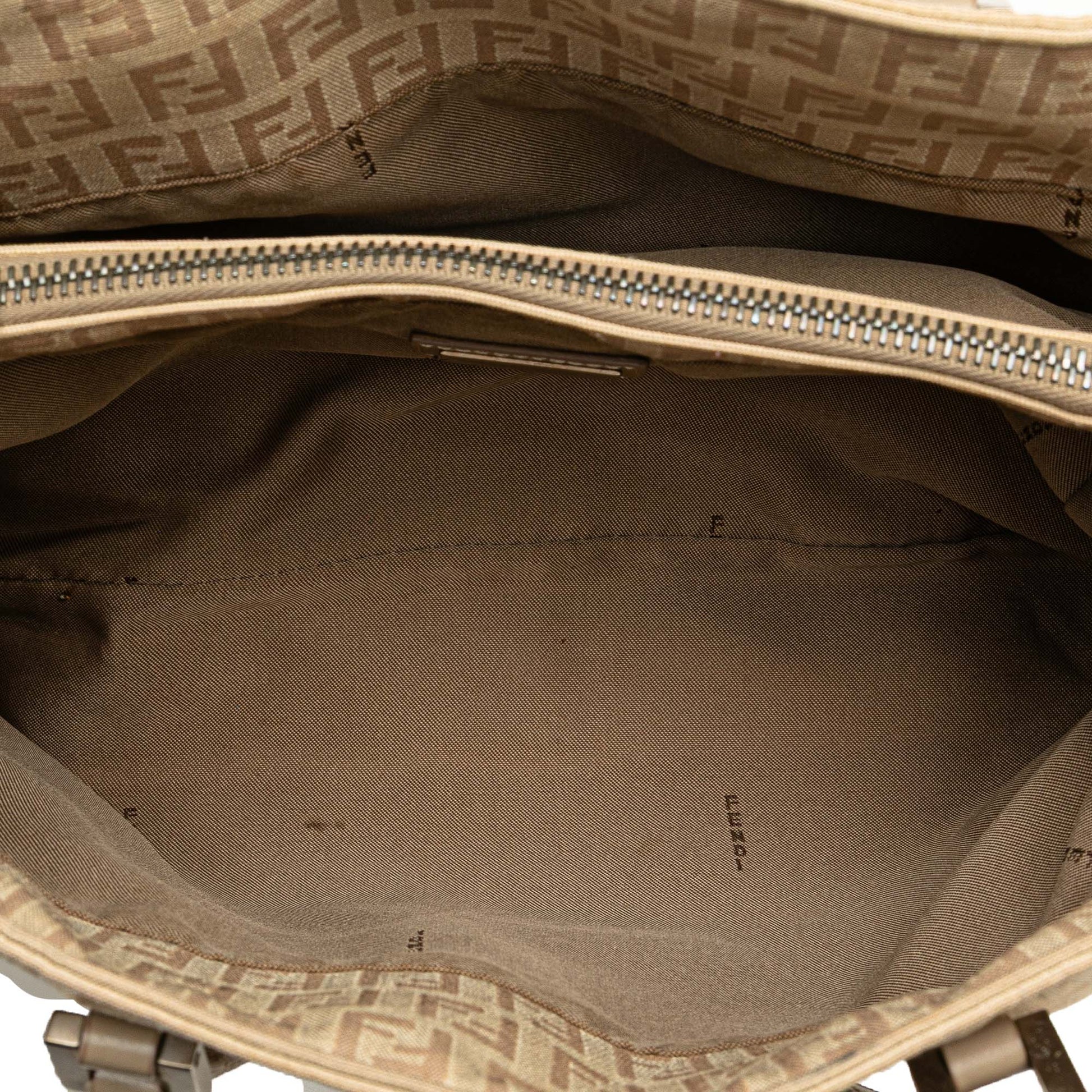 Fendi Zucchino Canvas Tote