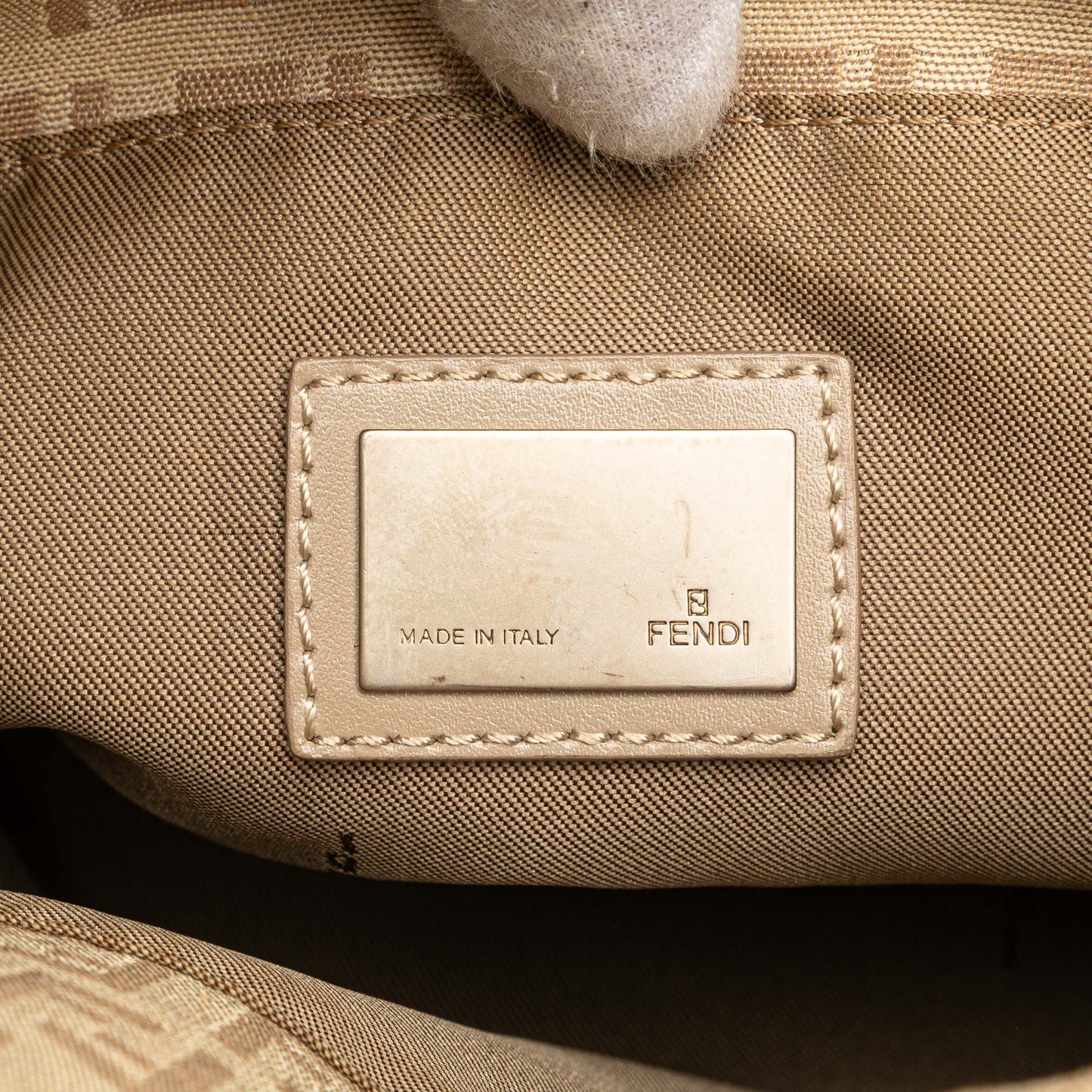 Fendi Zucchino Canvas Tote