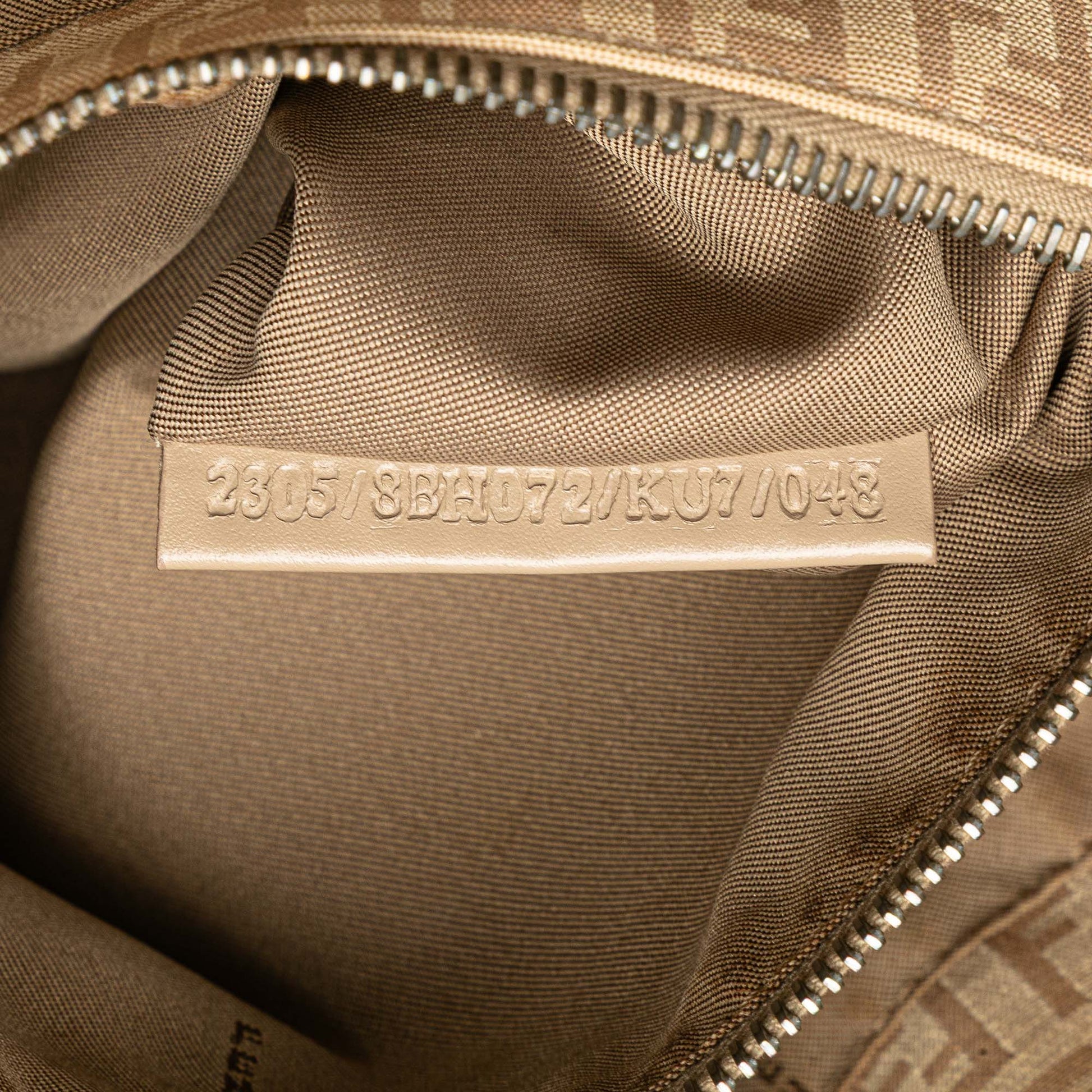 Fendi Zucchino Canvas Tote