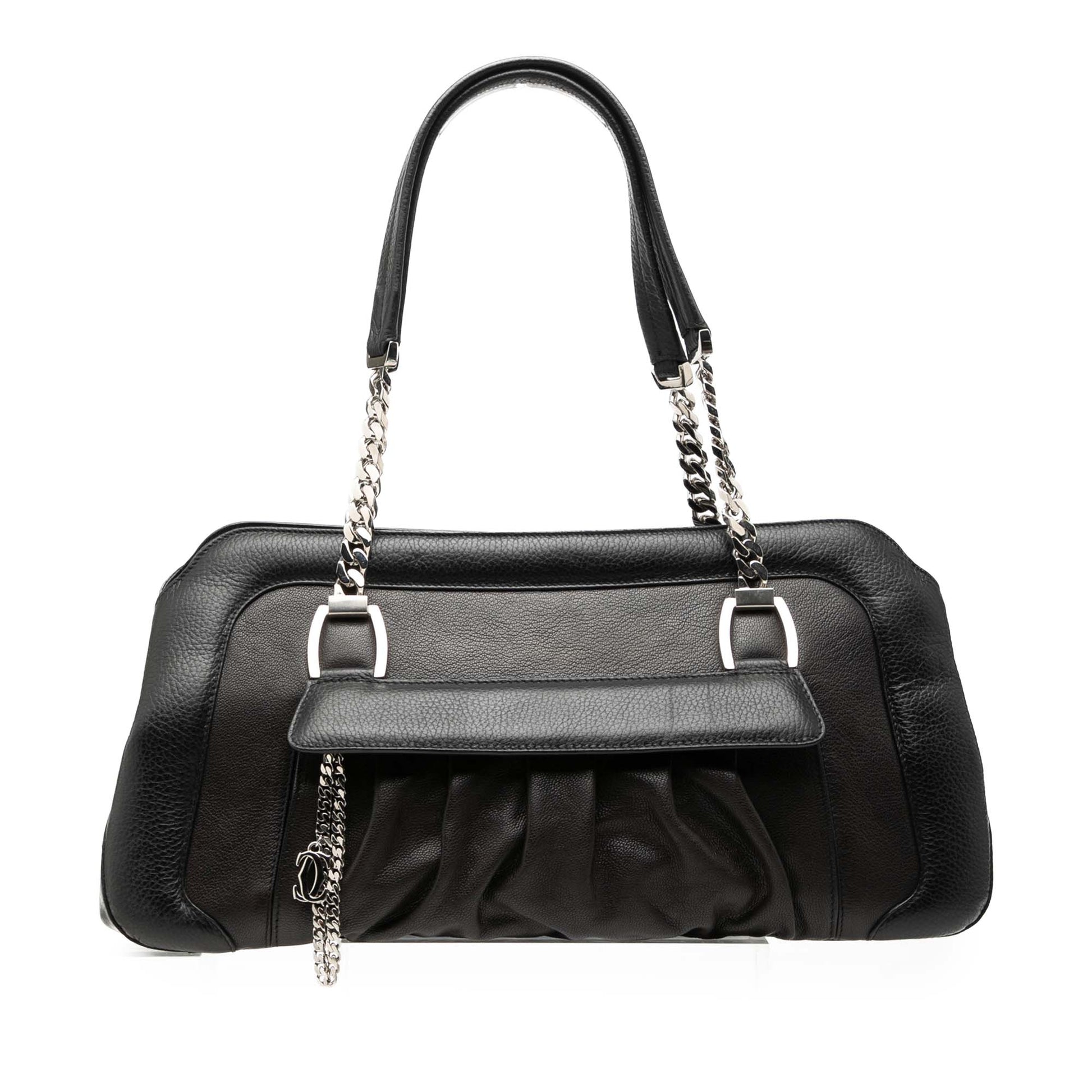 Cartier Leather La Dona Shoulder Bag