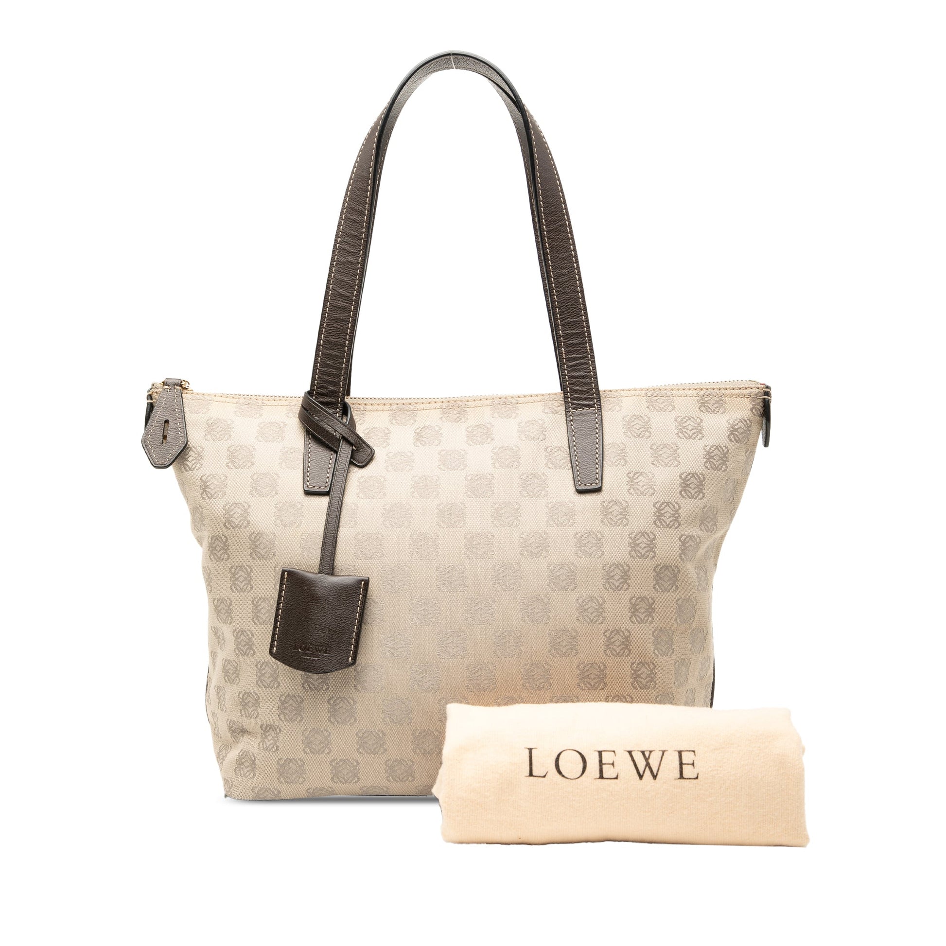 LOEWE Anagram Canvas Tote