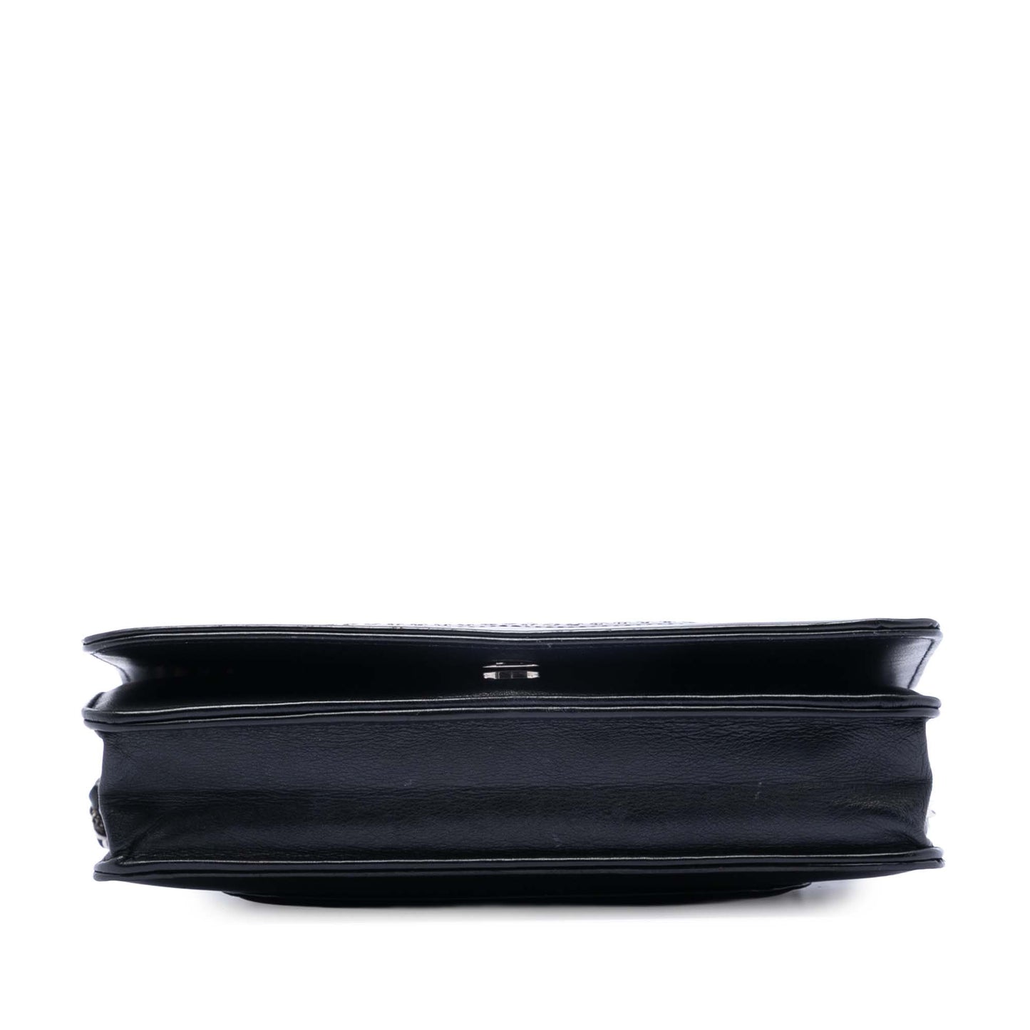 Chanel CC Patent Strass Embellished Wallet On Chain