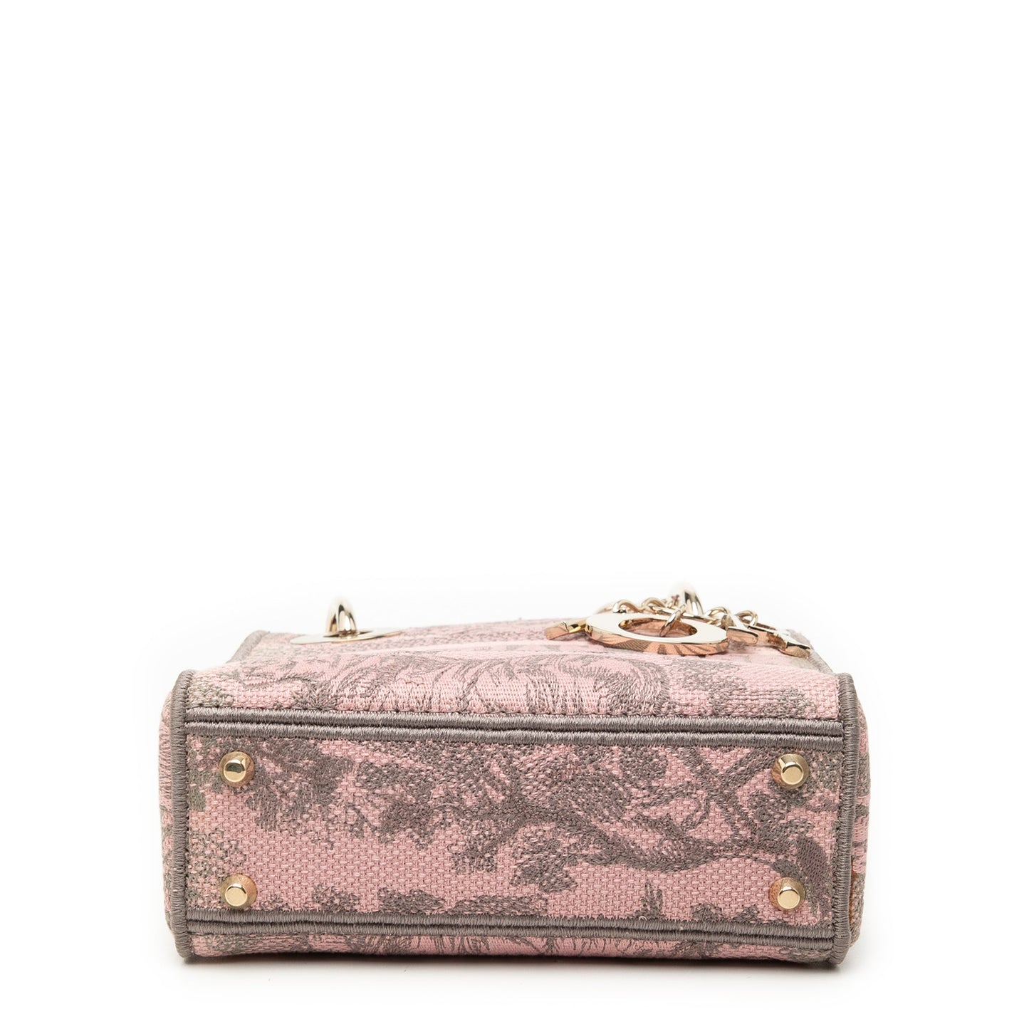 Mini Embroidered Canvas Toile De Jouy Lady D Lite