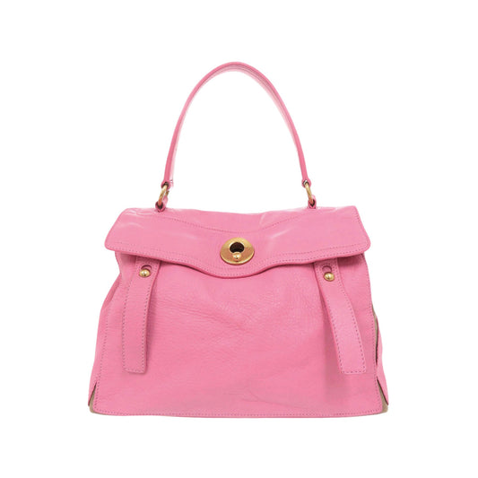 Saint Laurent Medium Leather Muse Two Satchel