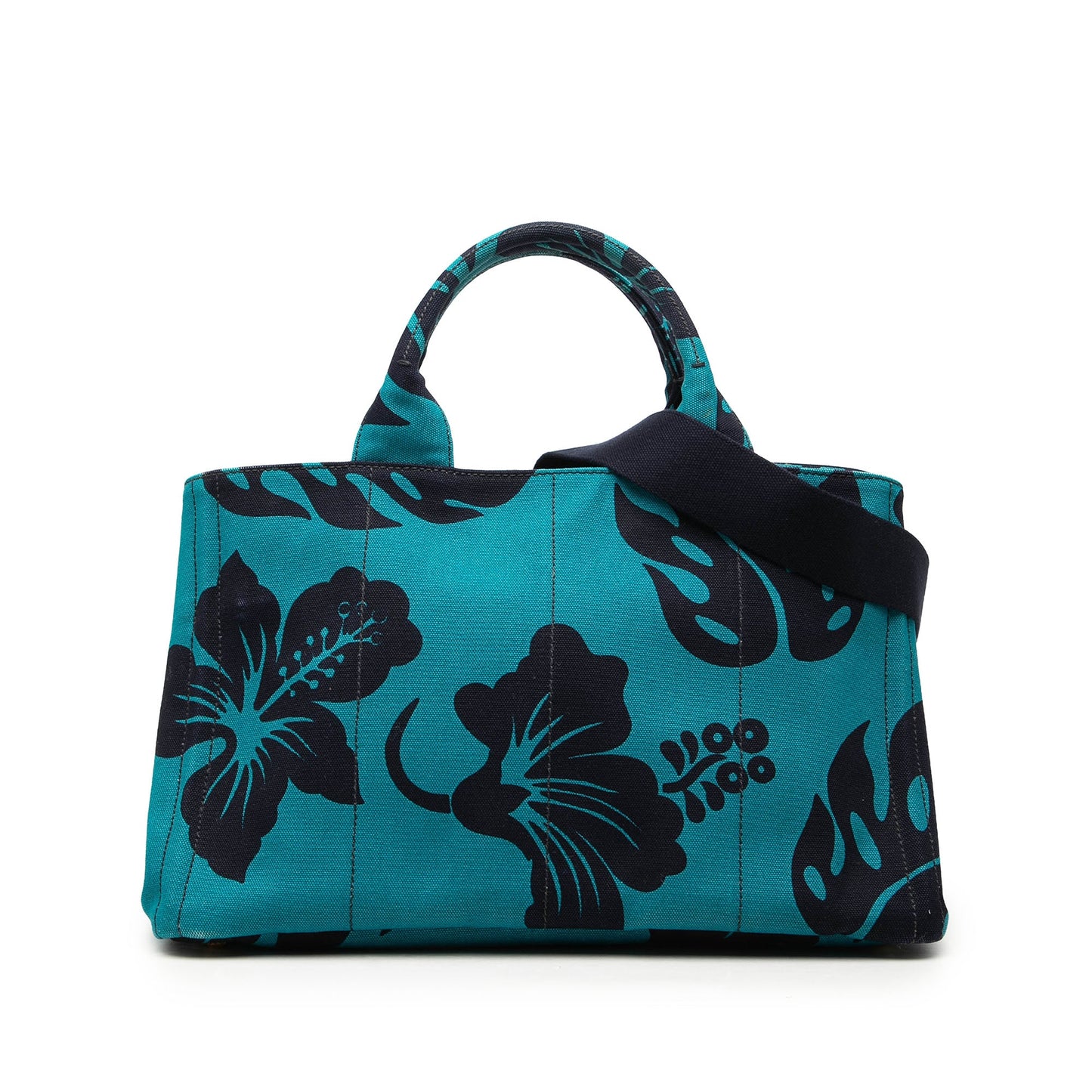 Prada Canvas Canapa Hawaii Tote