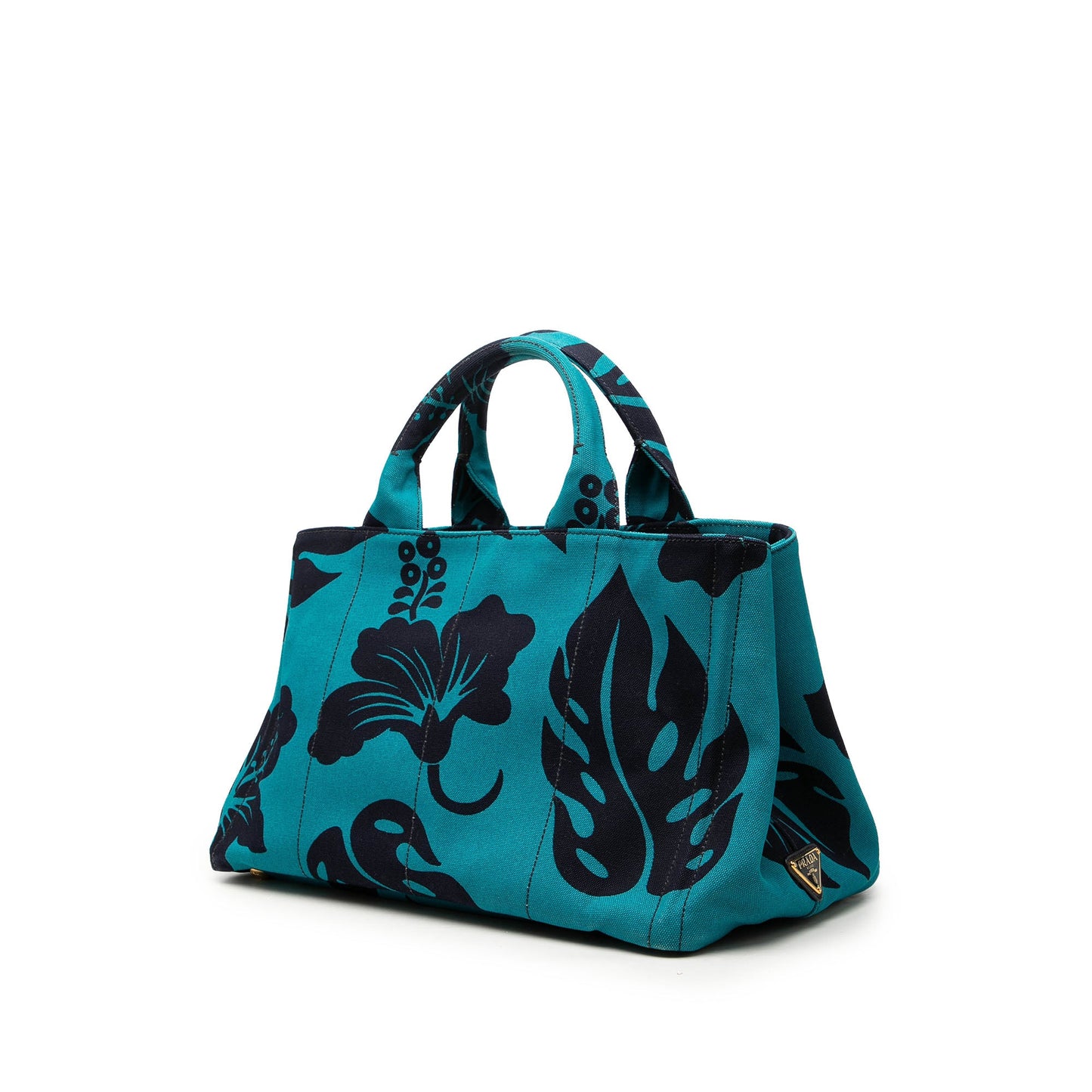 Prada Canvas Canapa Hawaii Tote