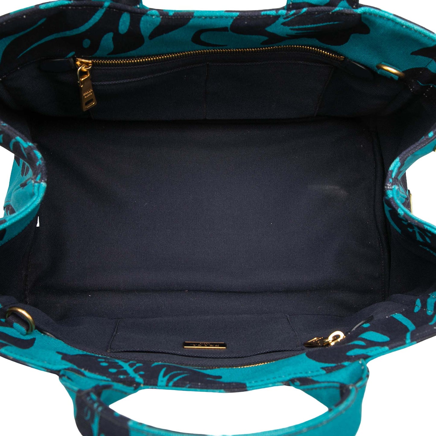 Prada Canvas Canapa Hawaii Tote