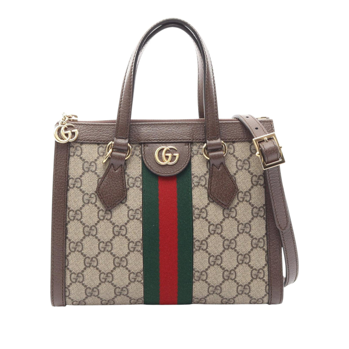Gucci Small GG Supreme Ophidia Satchel