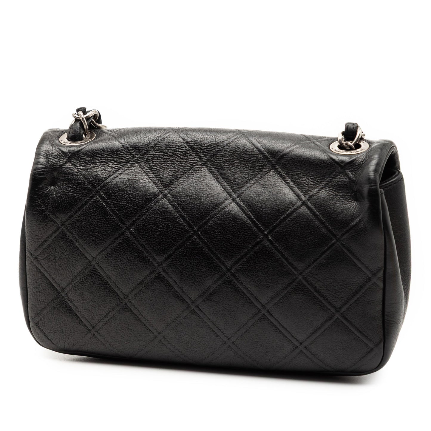 Chanel Small Diamond Embossed Calfskin New Chic Flap