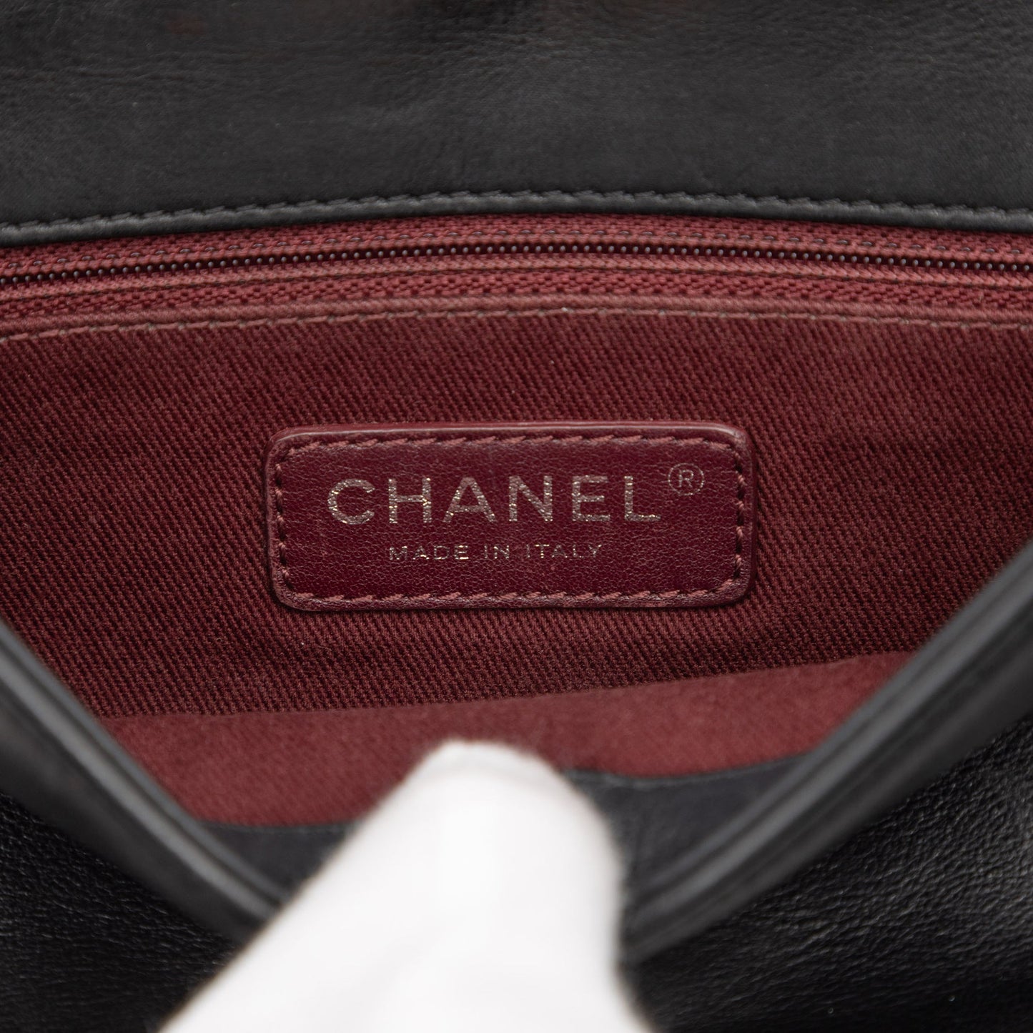 Chanel Small Diamond Embossed Calfskin New Chic Flap