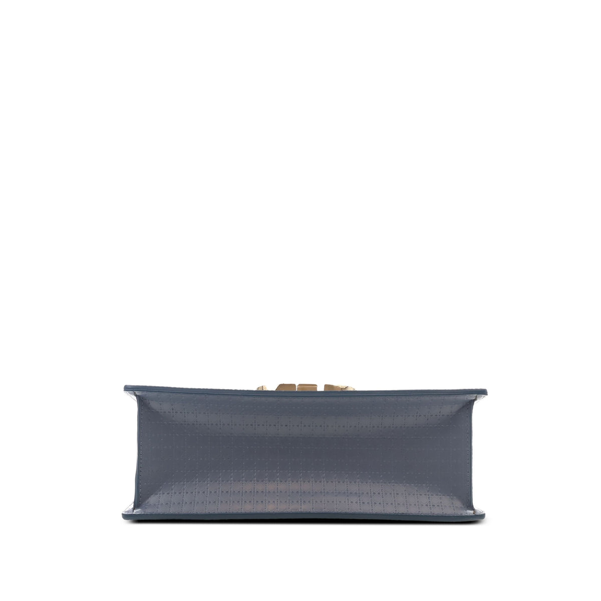 Dior Calfskin Microcannage 30 Montaigne Chain Flap — Blue