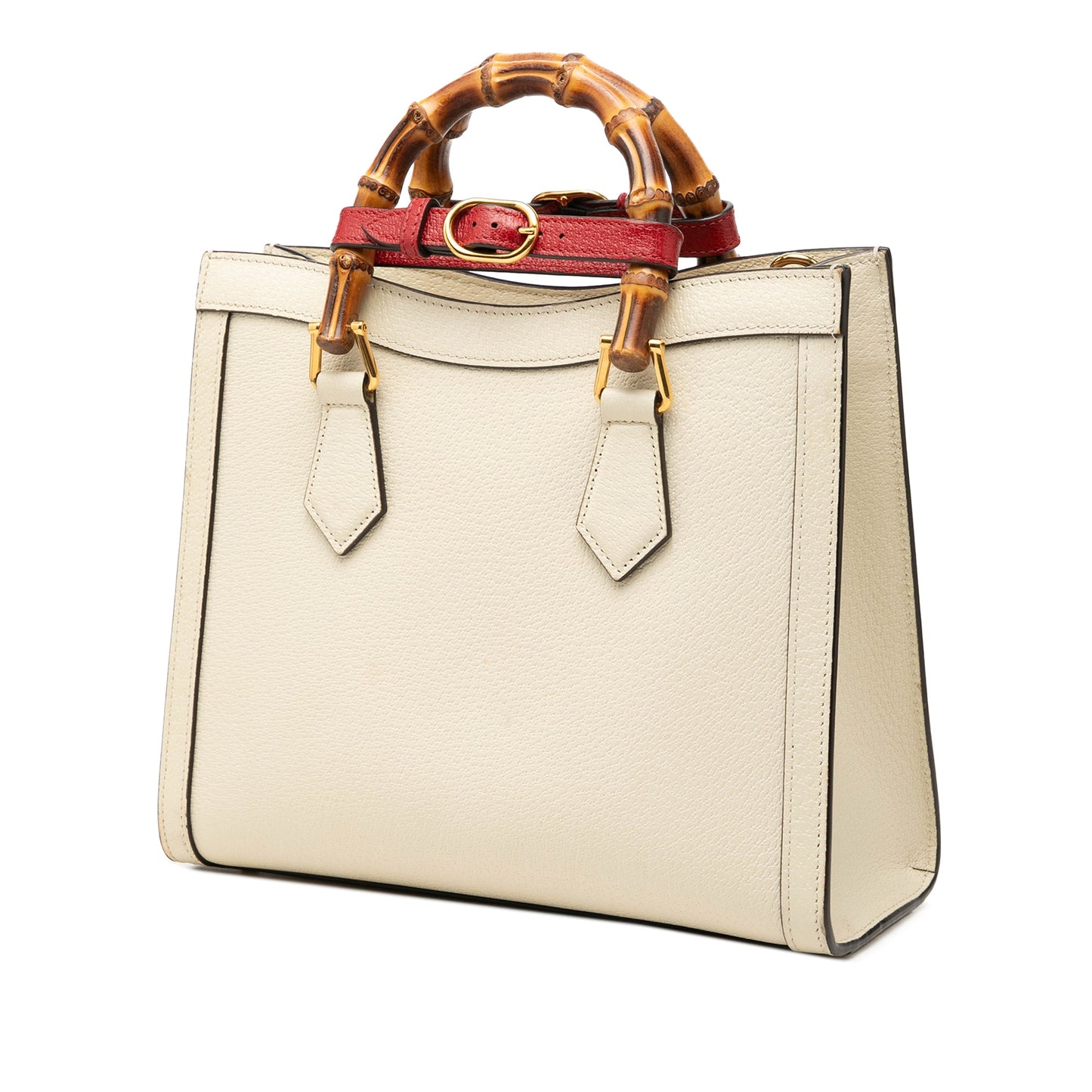 Gucci Medium Calfskin Bamboo Diana Satchel