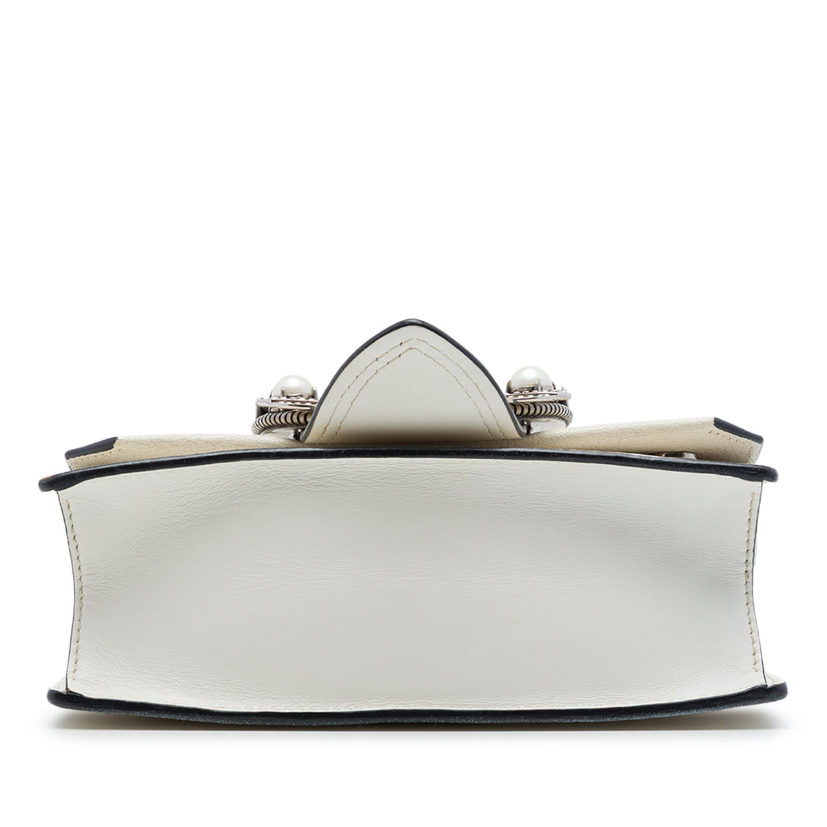 Miu Miu Goatskin Madras Soft Calf Crystal Embellished Crossbody