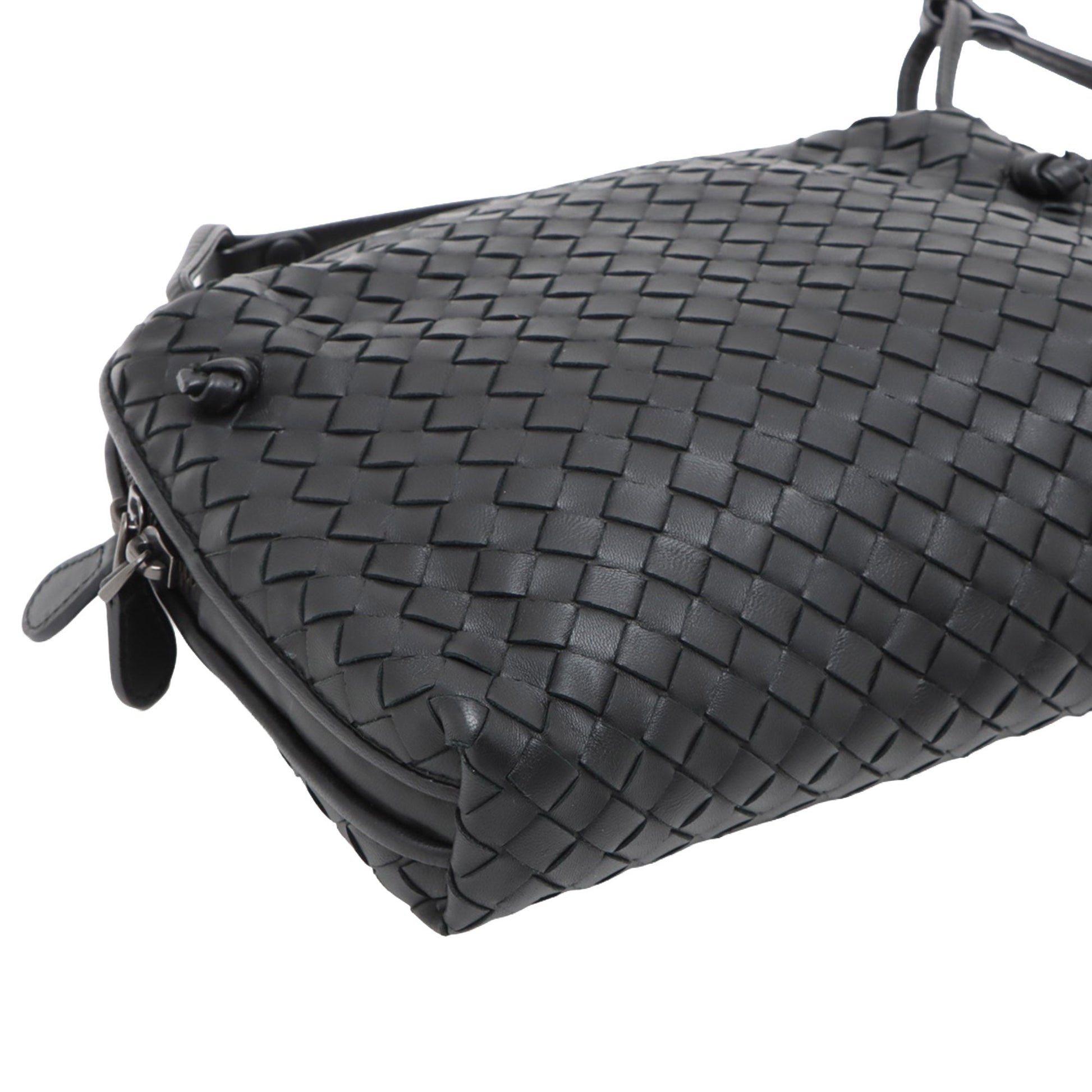 Bottega Veneta Nappa Intrecciato Nodini Crossbody