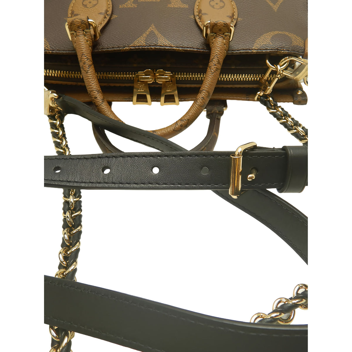 Louis Vuitton Monogram Giant OnTheGo East West — Brown
