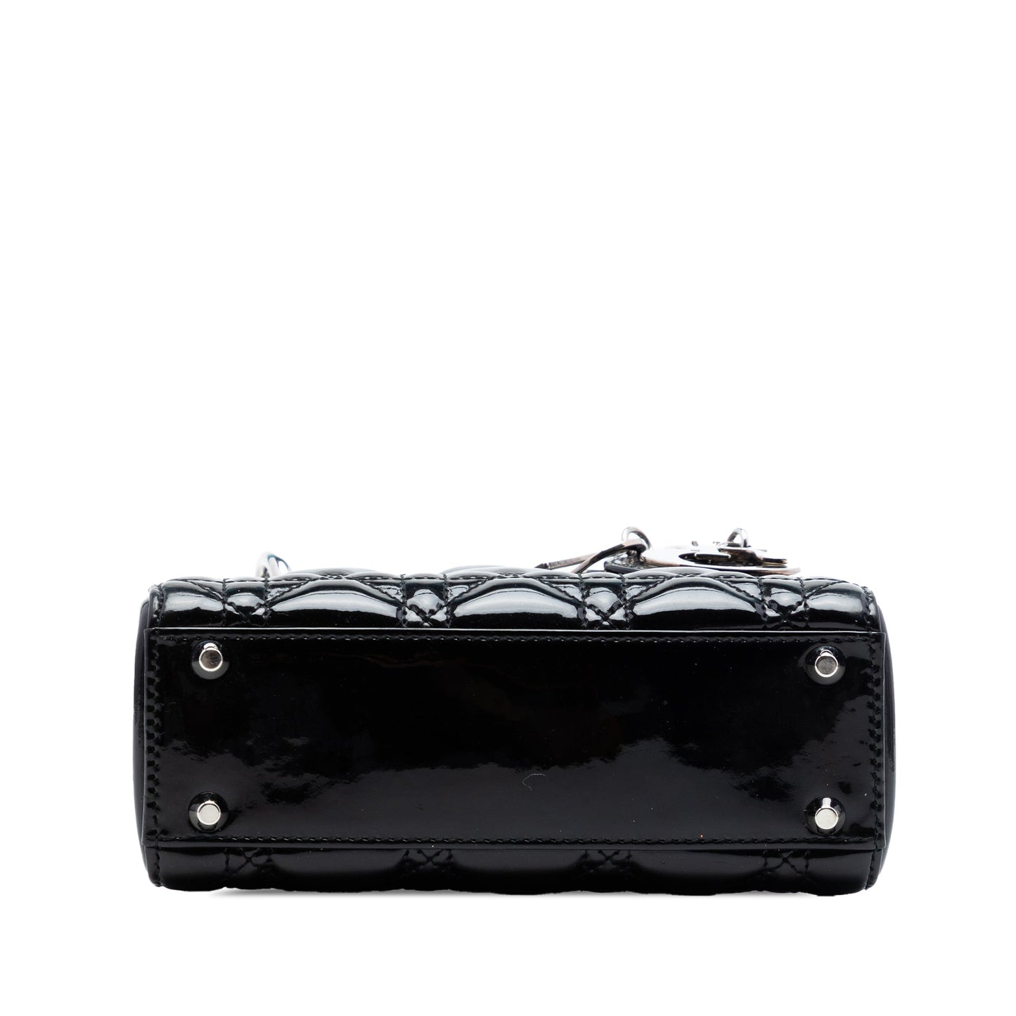 Dior Mini Patent Cannage Lady Dior