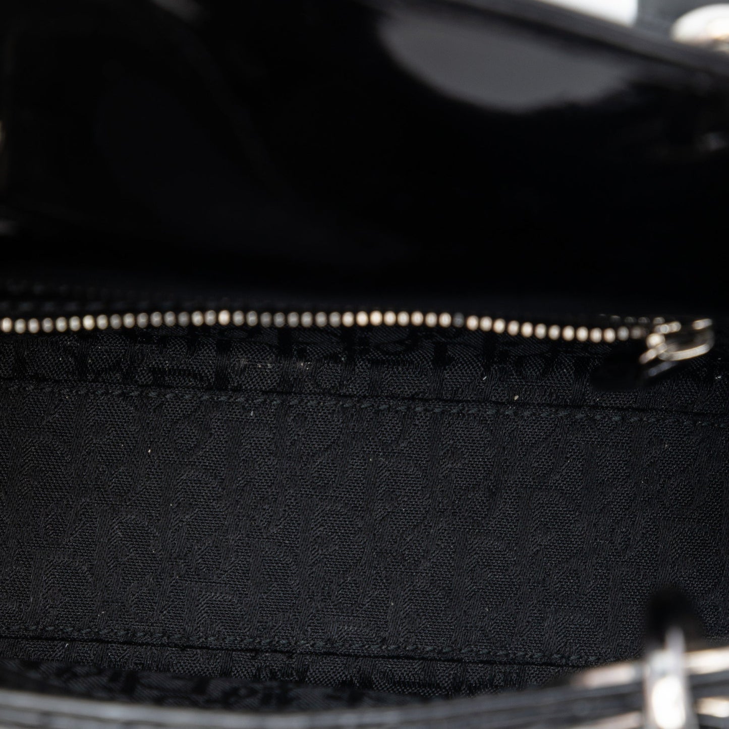 Dior Mini Patent Cannage Lady Dior