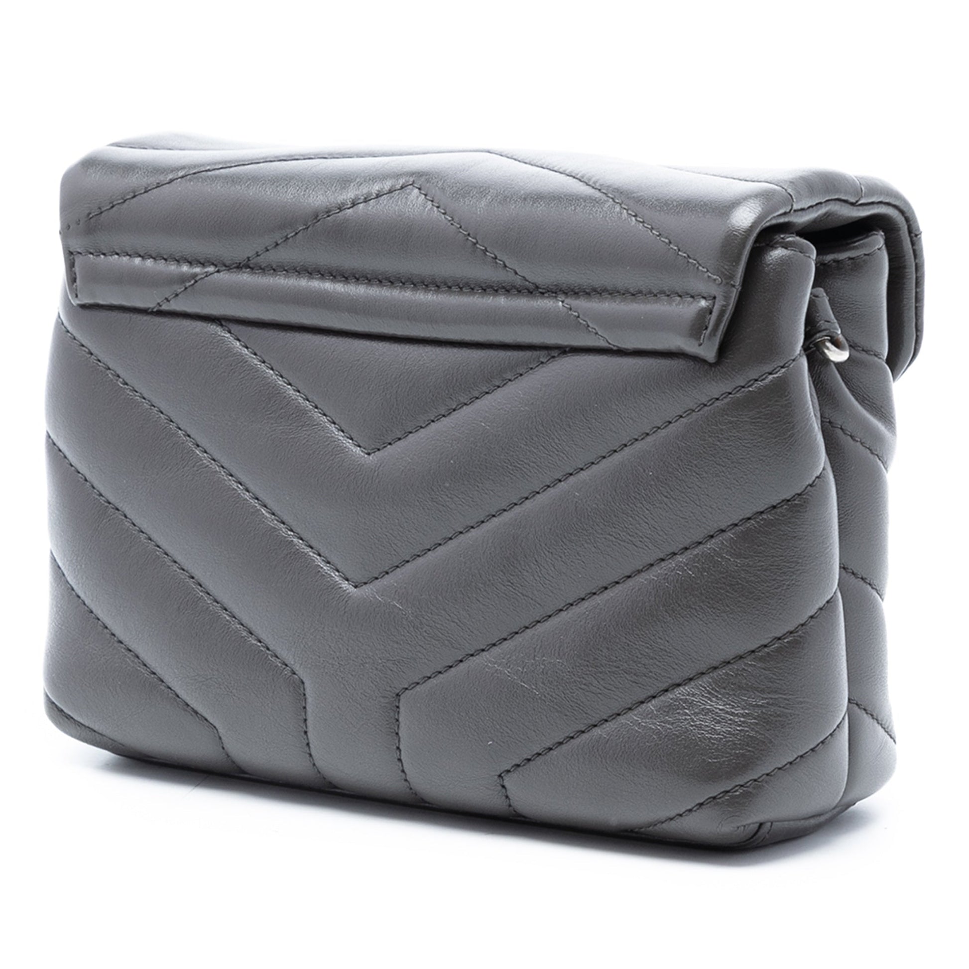 Saint Laurent Toy Matelasse Calfskin Monogram LouLou Crossbody