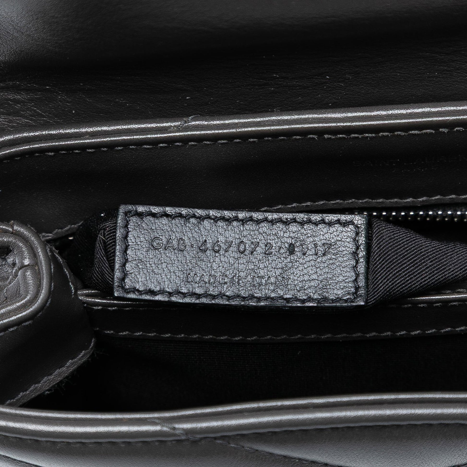 Saint Laurent Toy Matelasse Calfskin Monogram LouLou Crossbody