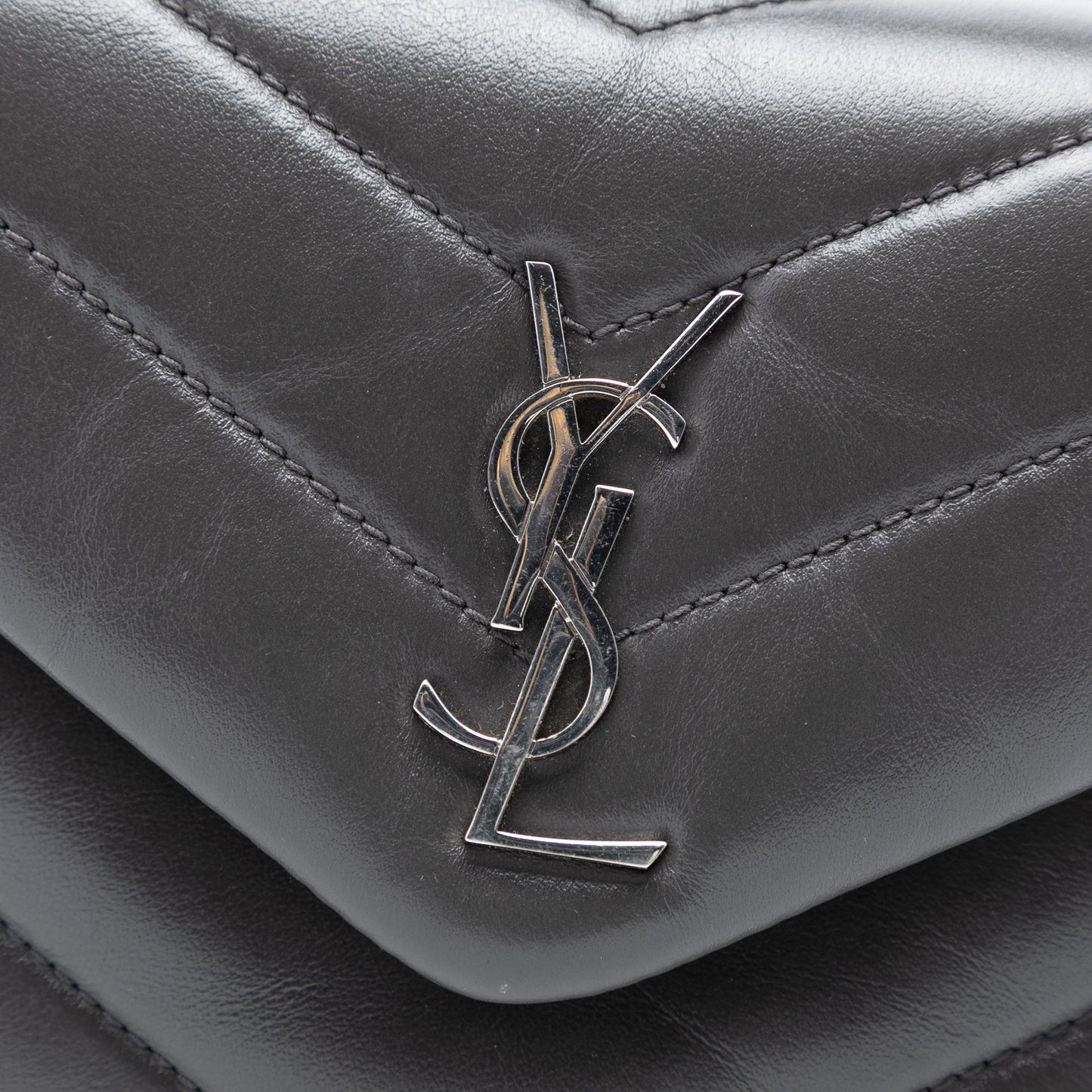 Saint Laurent Toy Matelasse Calfskin Monogram LouLou Crossbody