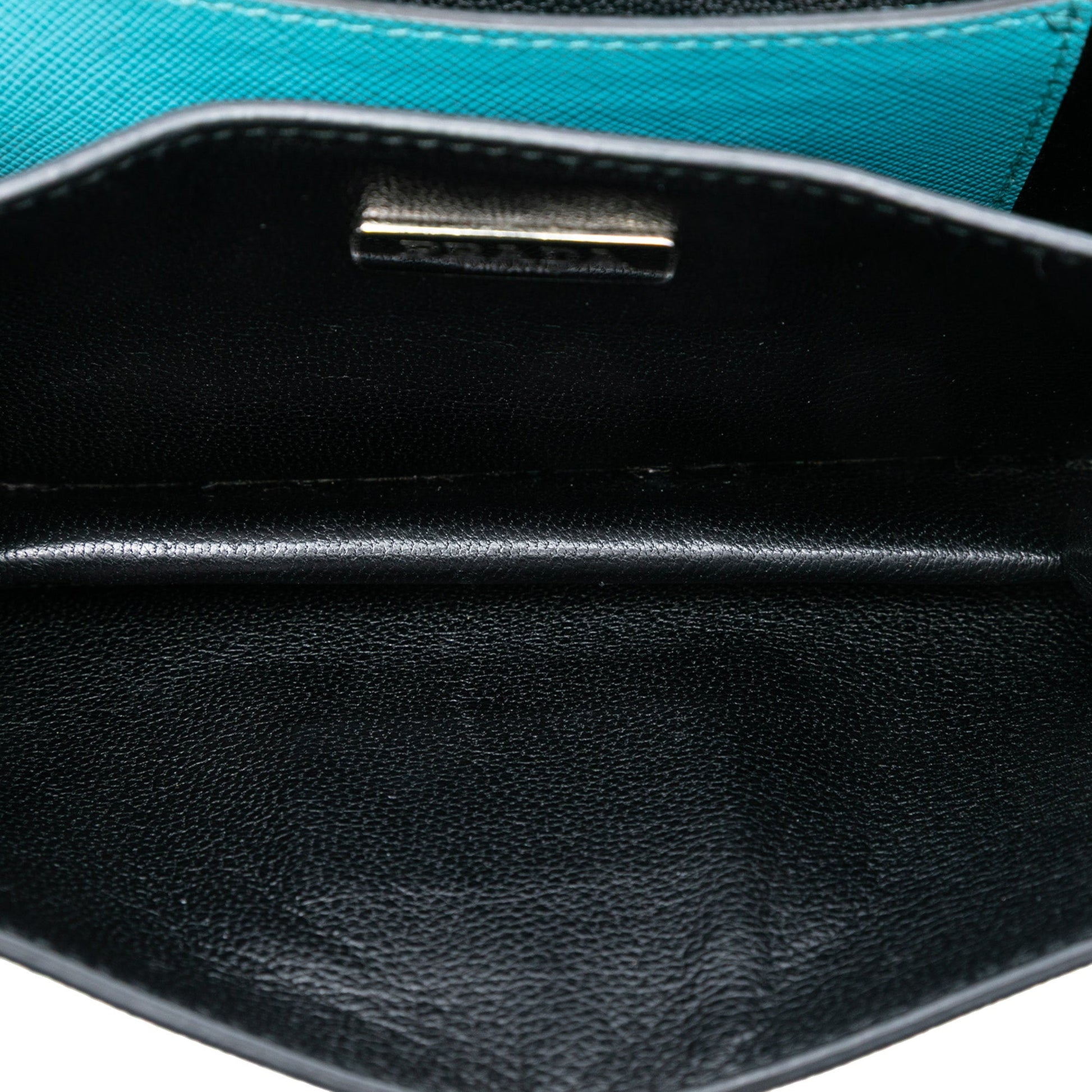 Prada Saffiano Lux Sound Lock Satchel