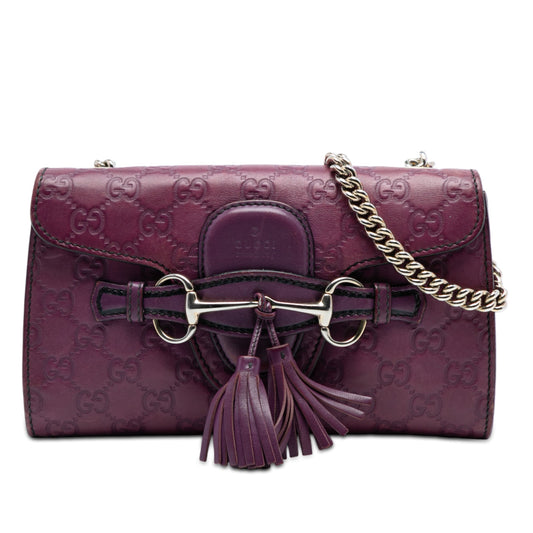 Gucci Mini Guccissima Emily Crossbody