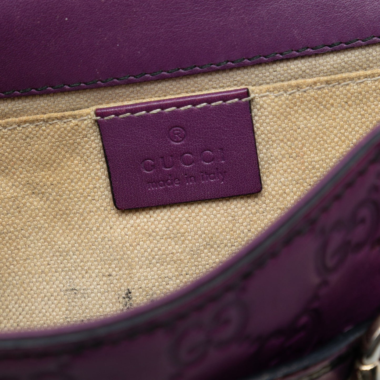 Gucci Mini Guccissima Emily Crossbody
