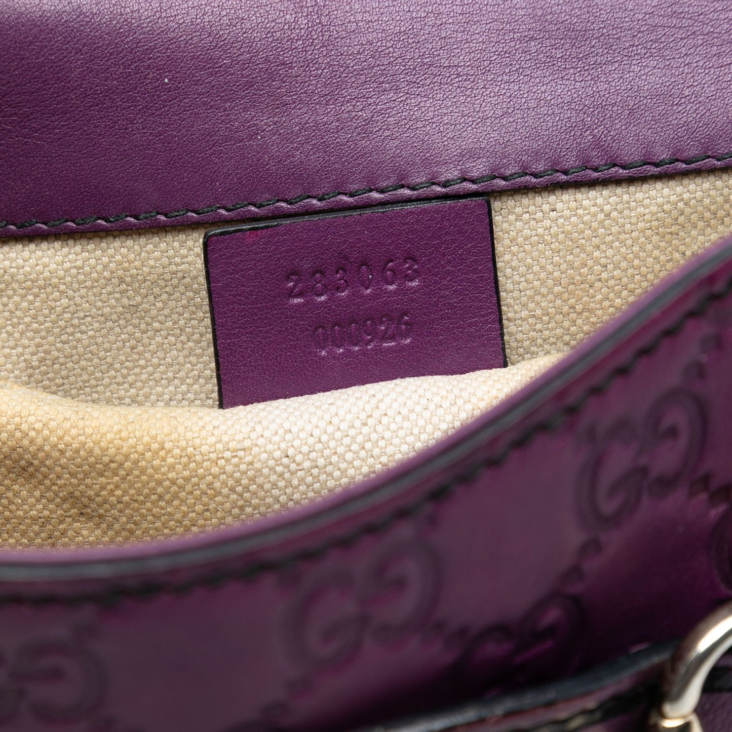 Gucci Mini Guccissima Emily Crossbody