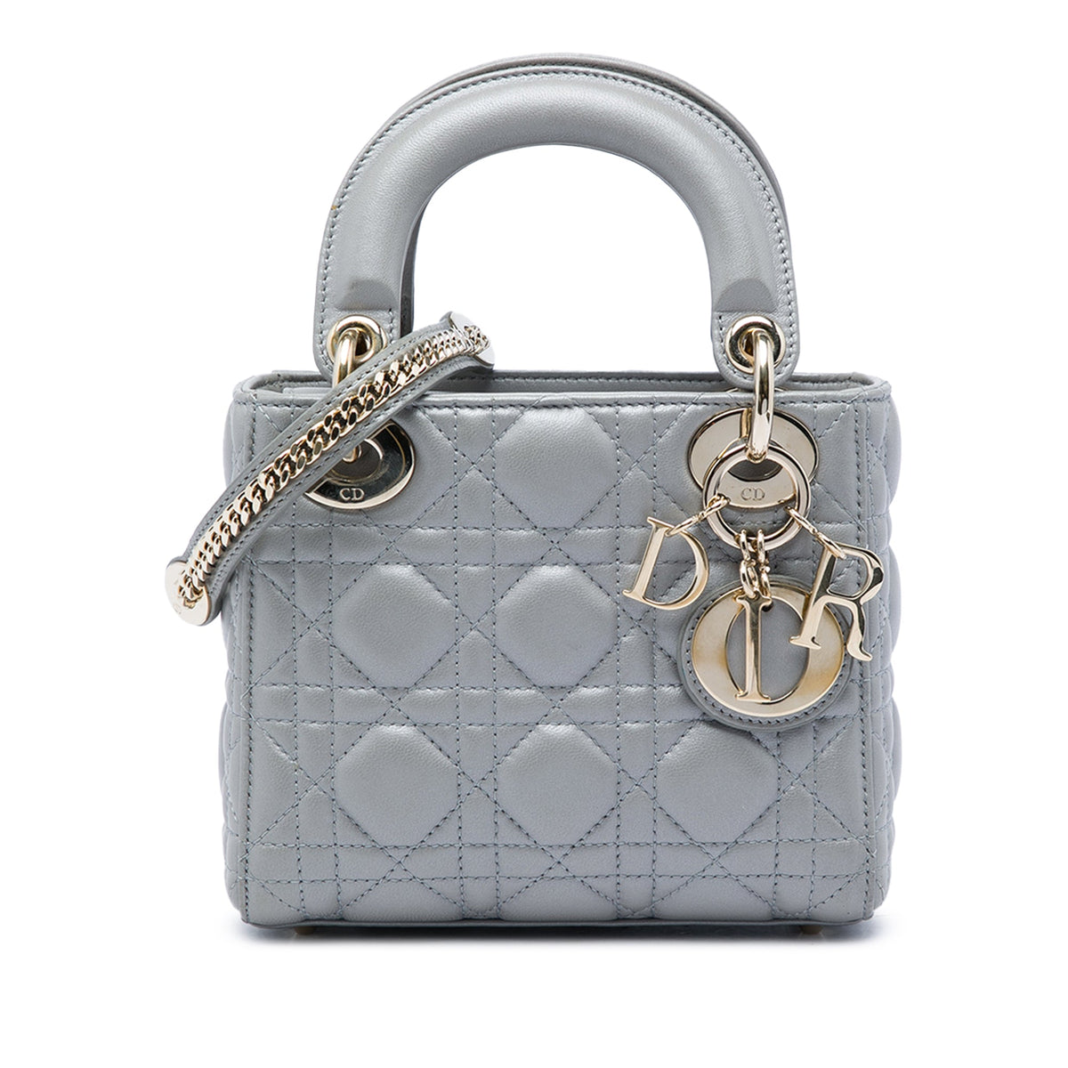 Dior Mini Lambskin Cannage Lady Dior