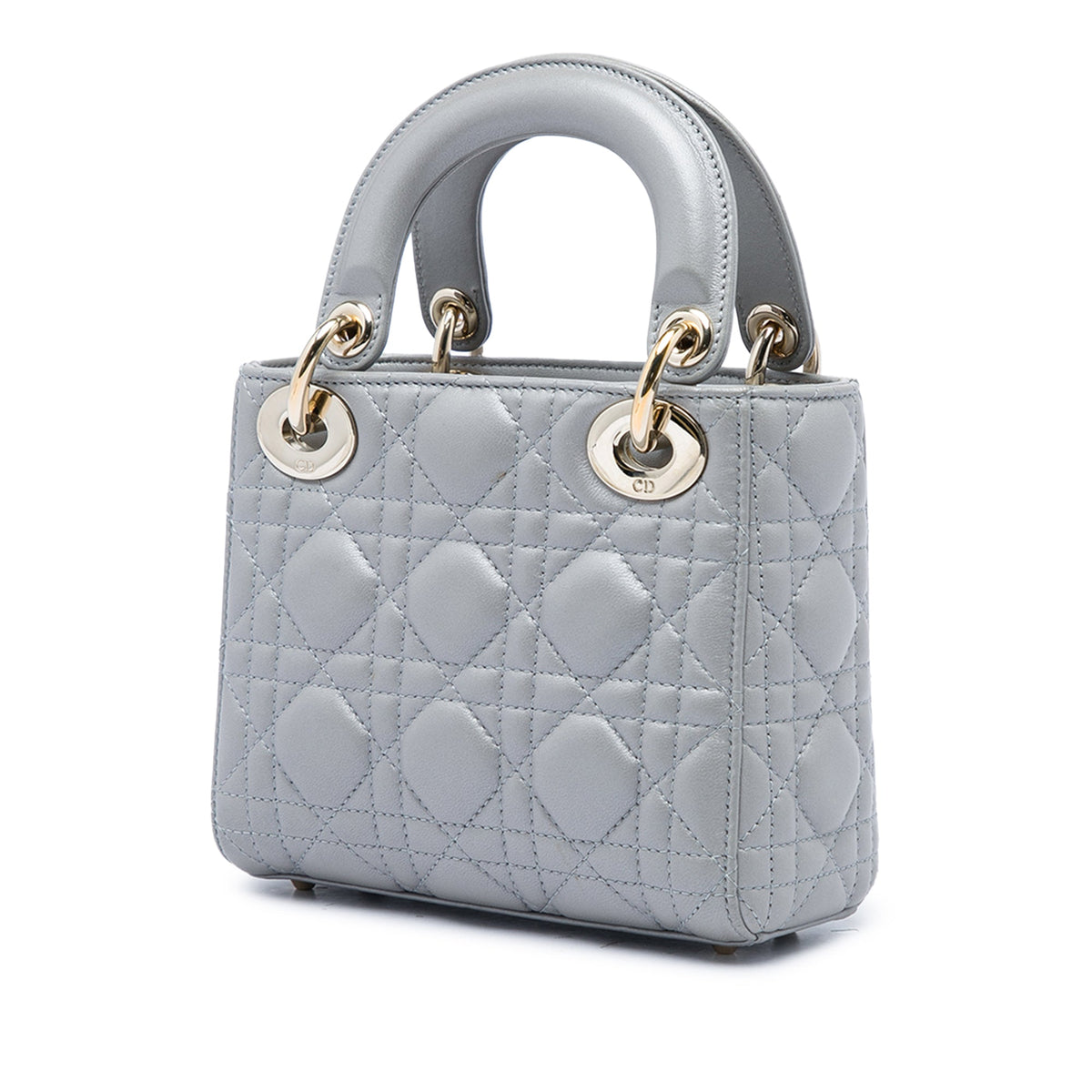 Dior Mini Lambskin Cannage Lady Dior